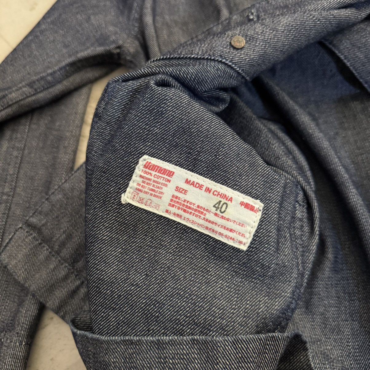 Evisu Evisu Yamane Japan Raw Denim Selvedge Chore Jacket Size US L / EU 52-54 / 3 - 12 Thumbnail