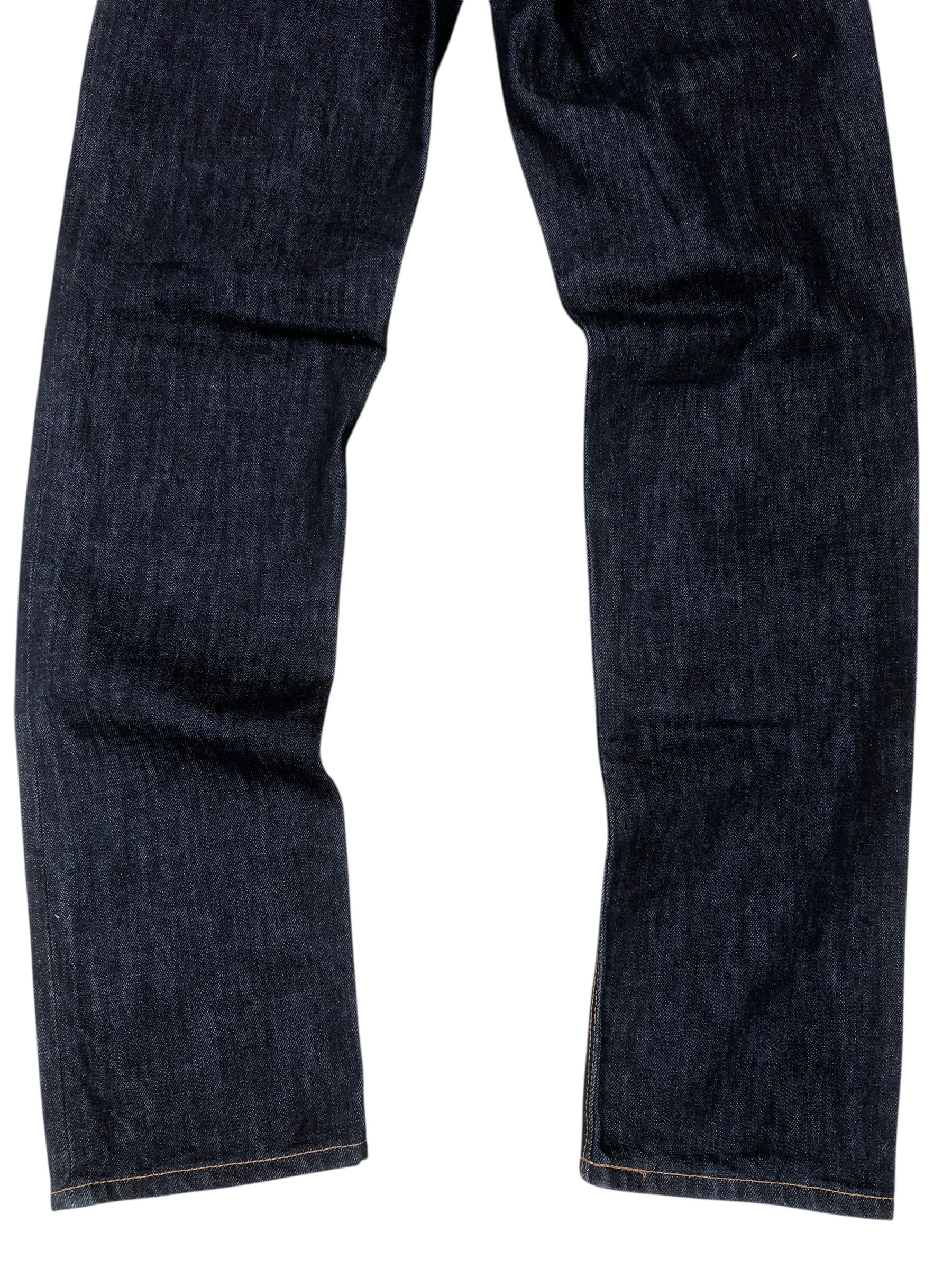 Prada 💯Authentic PRADA MILANO Tapered Fit Indigo Dark Blue Jeans Size US 31 - 6 Thumbnail