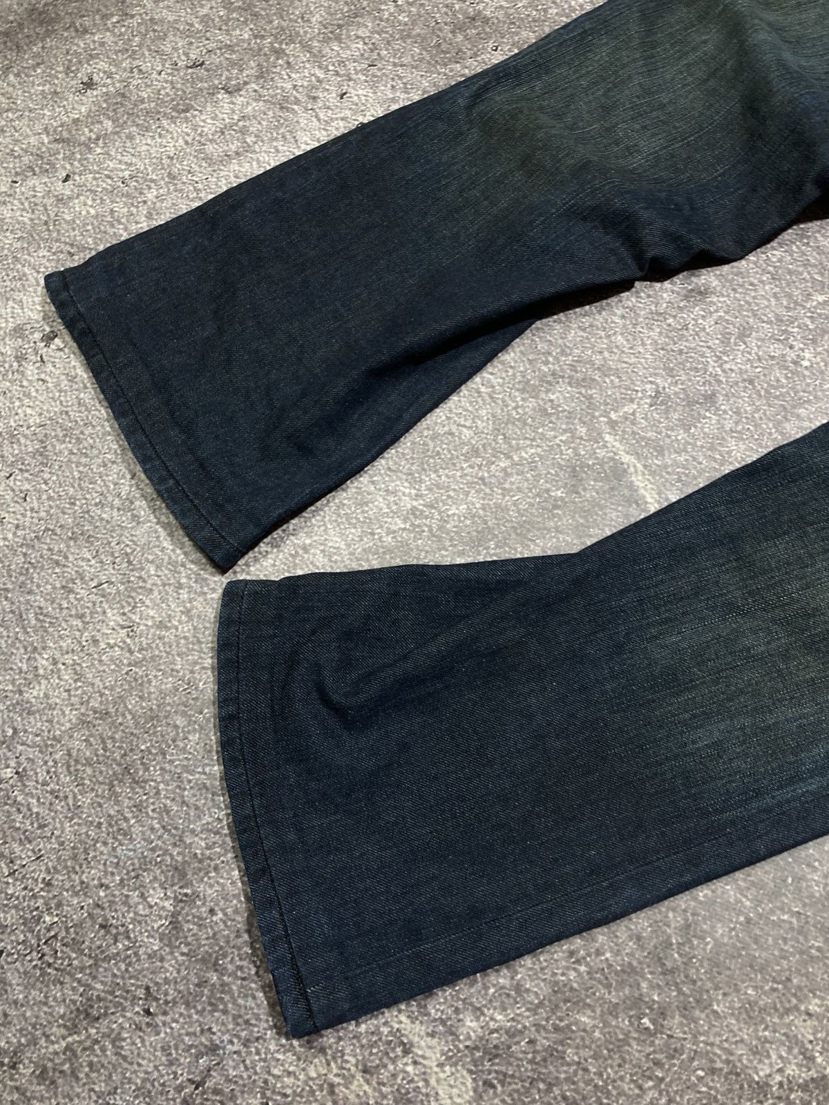Diesel DIESEL Vintage Jeans Distressed Denim Flared Patch Pockets Size US 30 / EU 46 - 2 Thumbnail