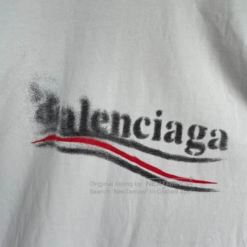 Balenciaga Balenciaga Blur Cola Print Short Sleeve T-shirt. Size US S / EU 44-46 / 1 - 3 Thumbnail