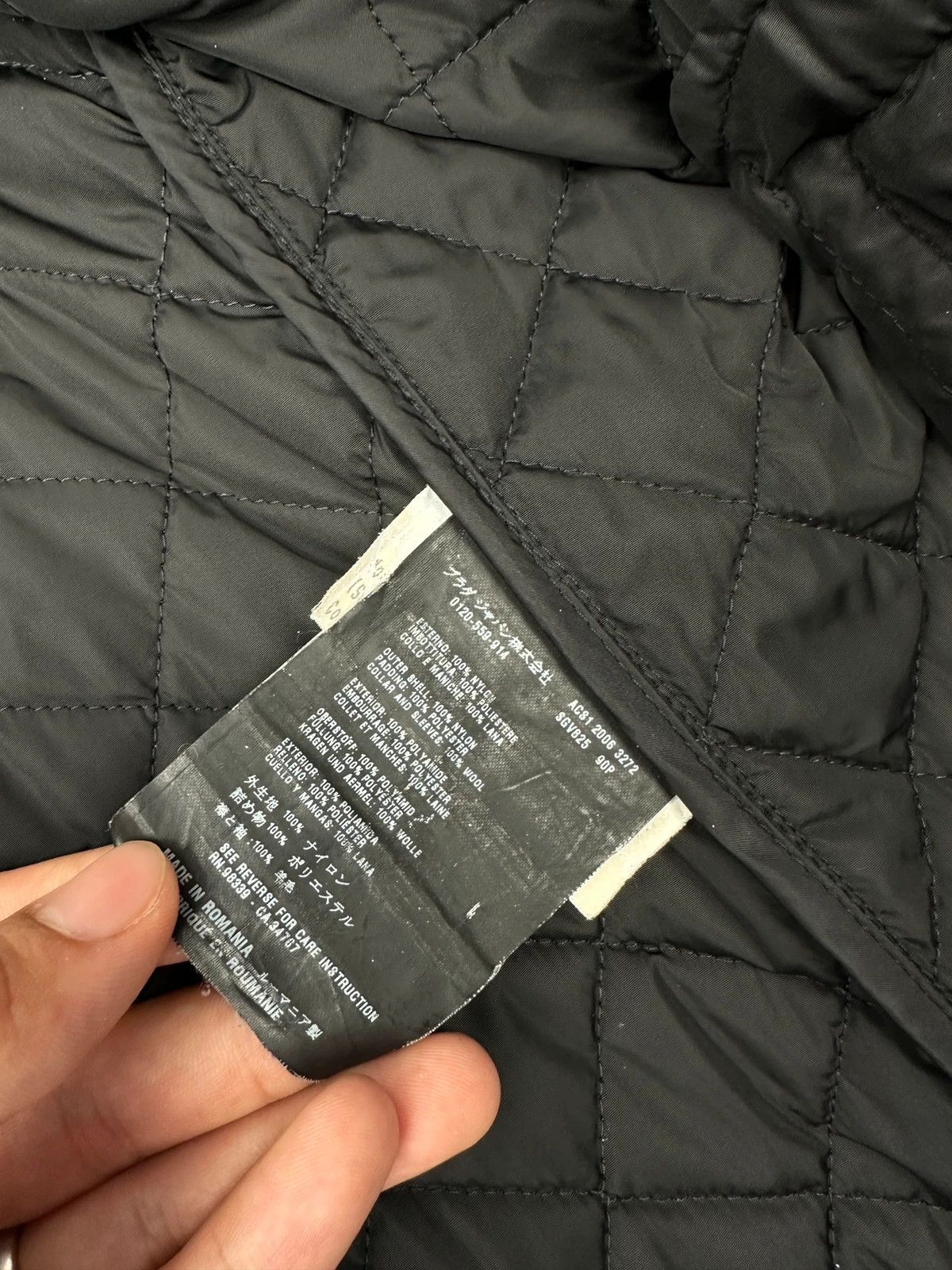 Prada Prada Sport FW01-05 Black Hybrid Wool & Nylon Padded Jacket Size US M / EU 48-50 / 2 - 11 Thumbnail