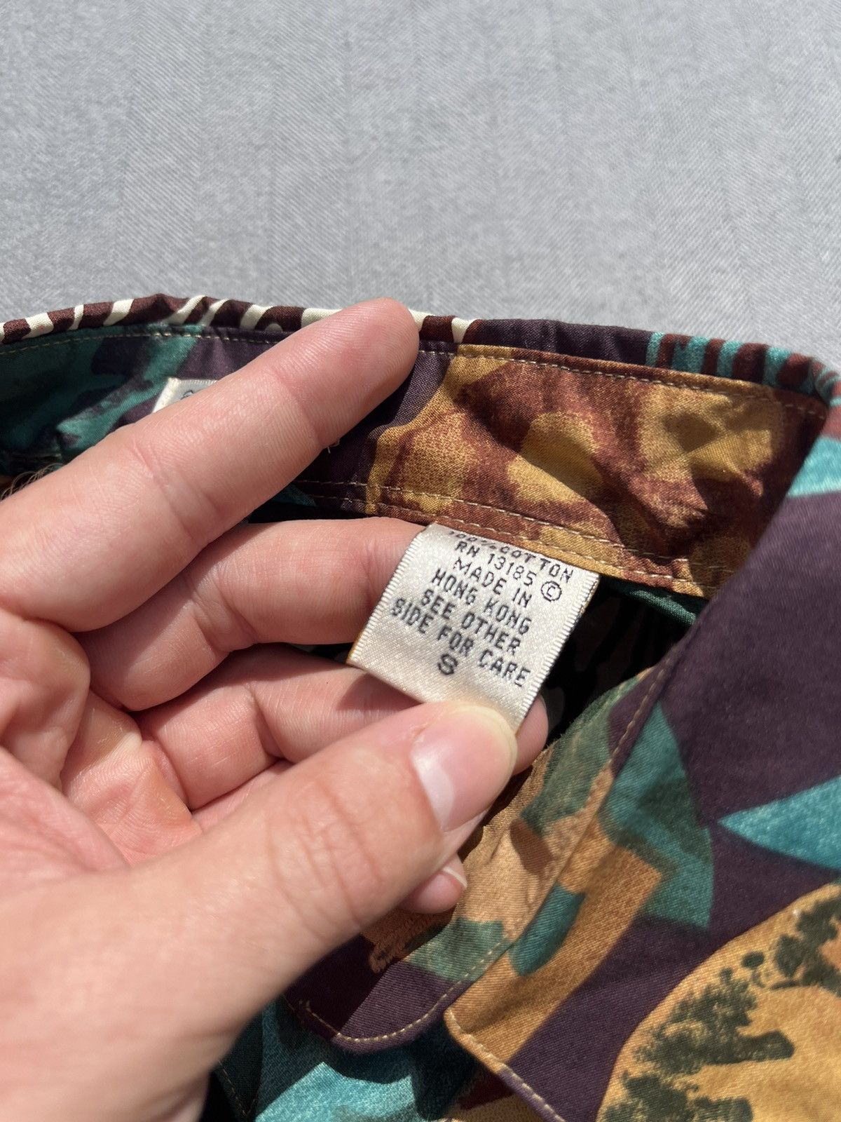 Burma Bibas × Vintage Vintage 90s/00s Burma Bibas Floral Button Down Up Shirt y2k Size US S / EU 44-46 / 1 - 5 Thumbnail
