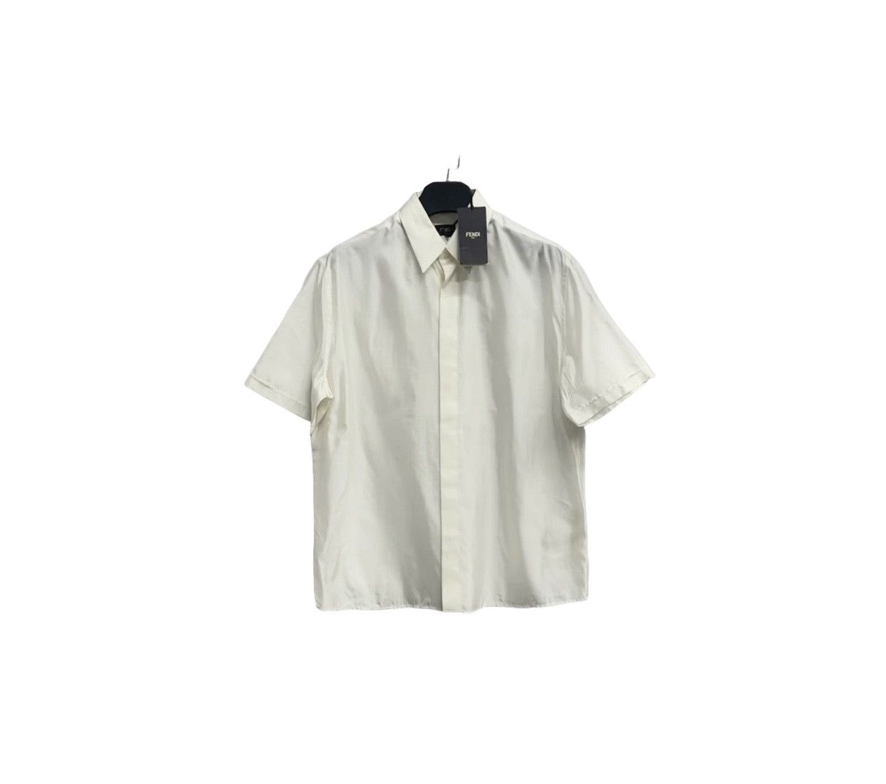 Fendi Fendi FF Monogram Short Sleeve Shirt IT 40 Size US M / EU 48-50 / 2 - 1 Thumbnail