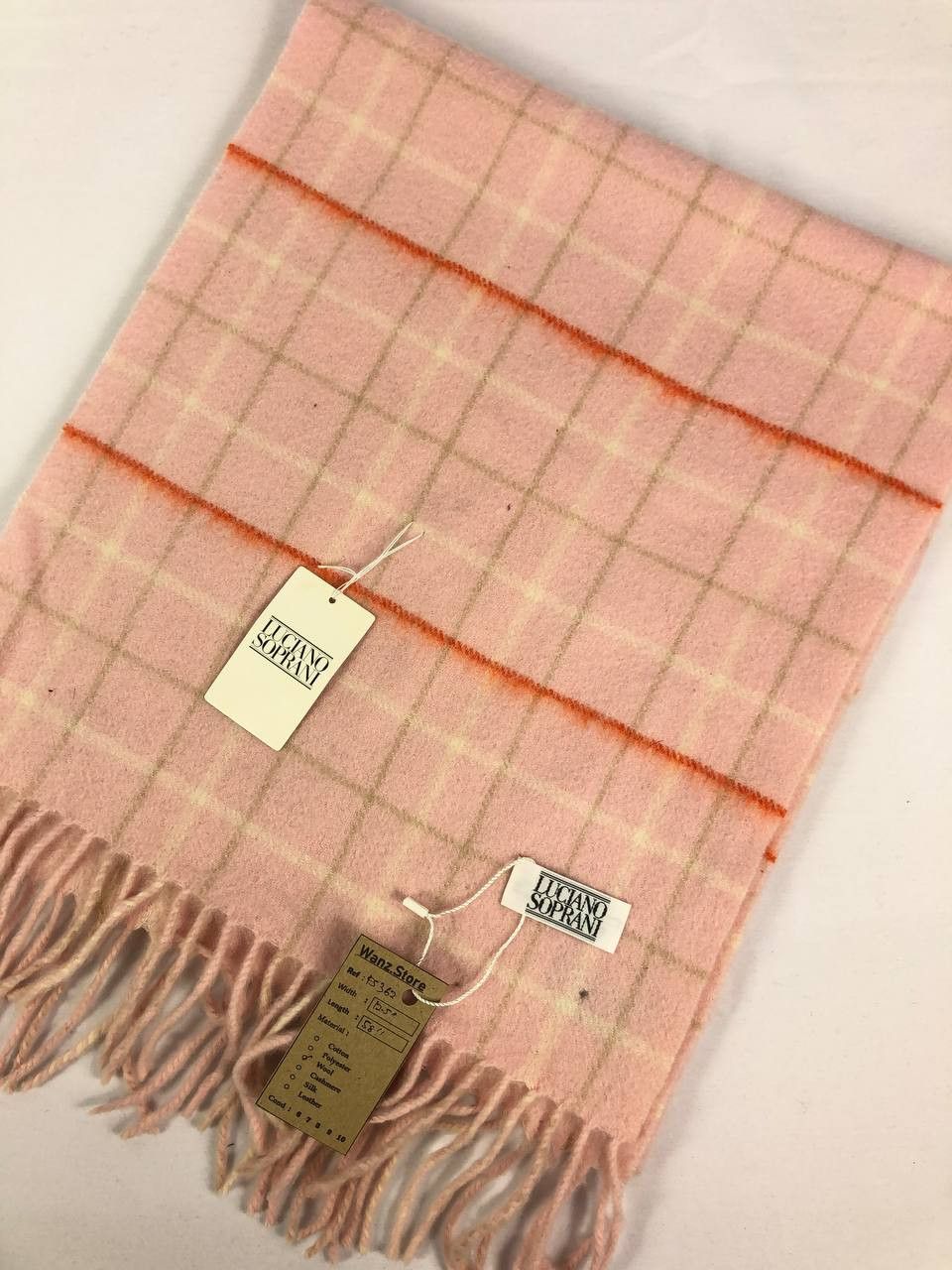 Vintage Luciano Soprani Scarf / Muffler / Neckwear FS362 Size ONE SIZE - 2 Thumbnail