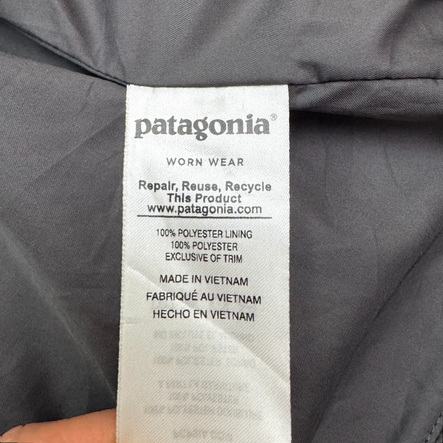 Patagonia Patagonia Jacket Small Dark Gray Full Zip Pocket Outdoor Los Gatos Sherpa Womens Size S / US 4 / IT 40 - 6 Thumbnail