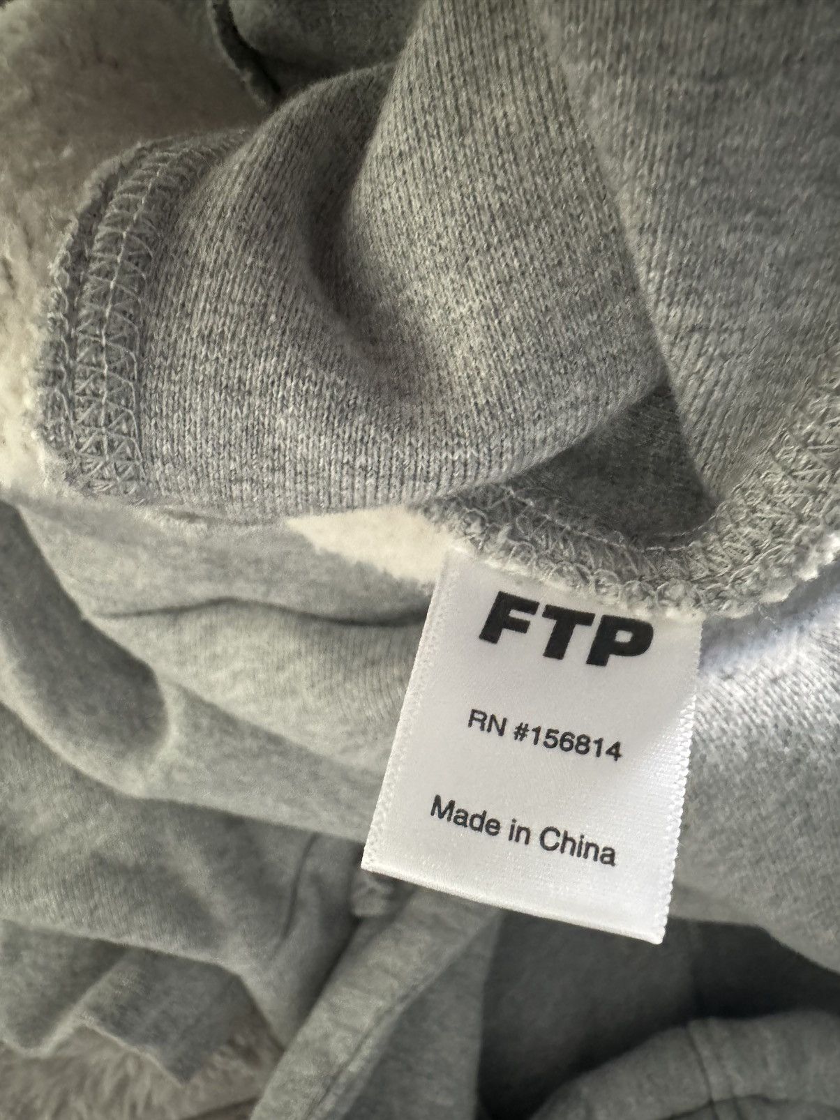 Fuck The Population FTP EMBOSSED LOGO PULLOVER heather GREY G59 suicideboy staff Size US M / EU 48-50 / 2 - 11 Thumbnail