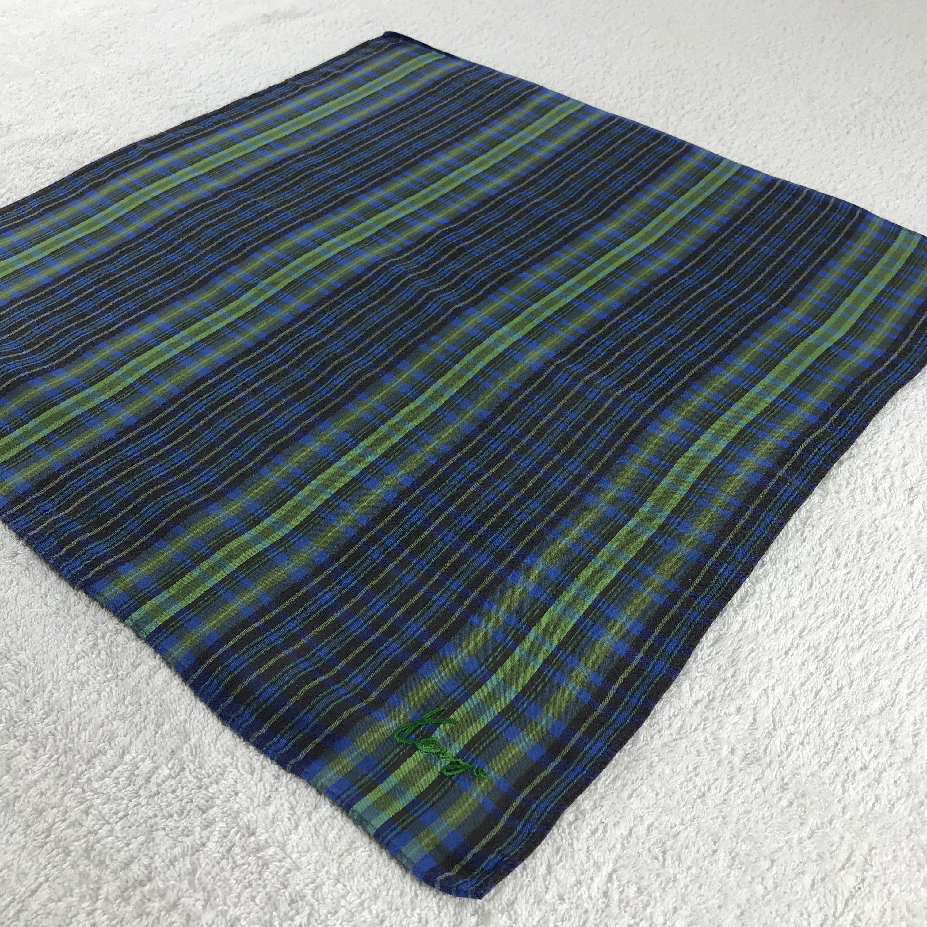 Kenzo × Vintage Kenzo Bandana / Handkerchief / Neckerchief - S192 Size ONE SIZE - 2 Thumbnail