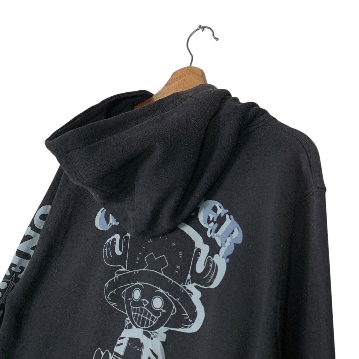 Japanese Brand ONE PIECE Tony Chopper Graphics Printed Hoodies #1436-C65 Size US L / EU 52-54 / 3 - 3 Thumbnail