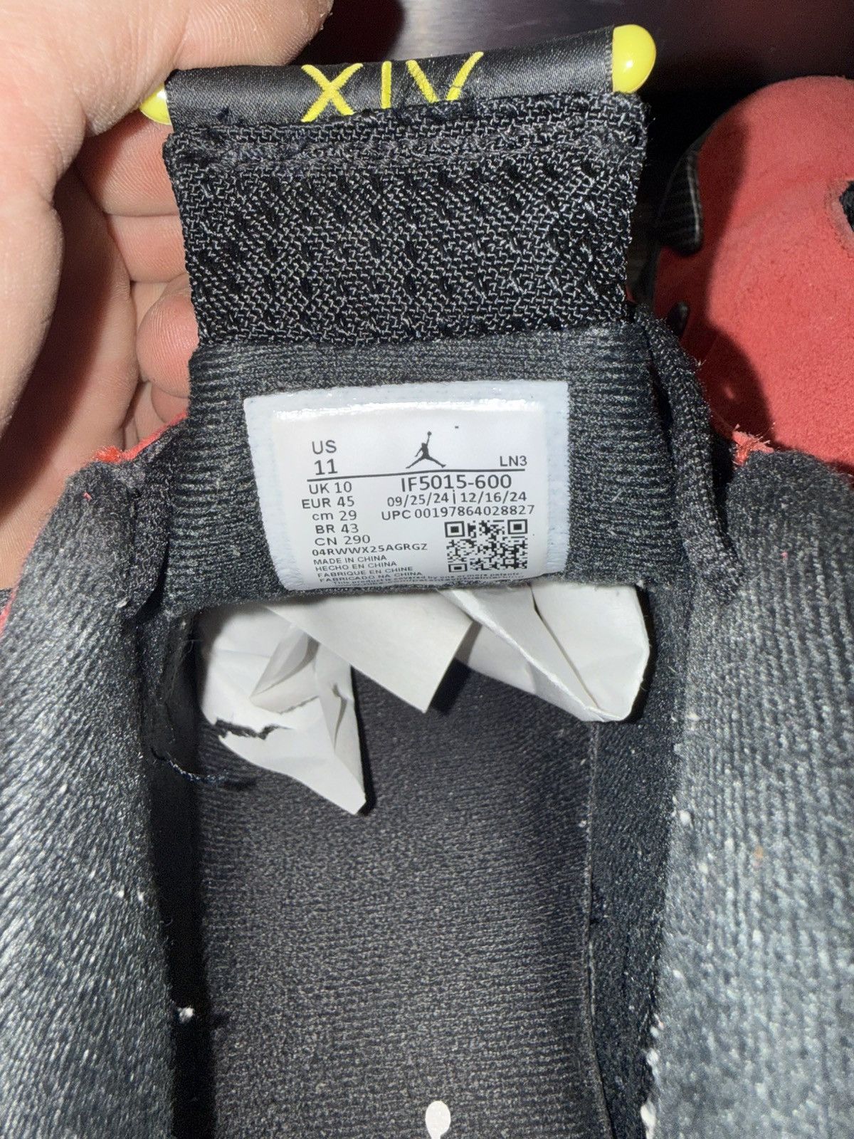 Jordan Brand Air Jordan 14 Ferrari Size US 11 / EU 44 - 6 Thumbnail