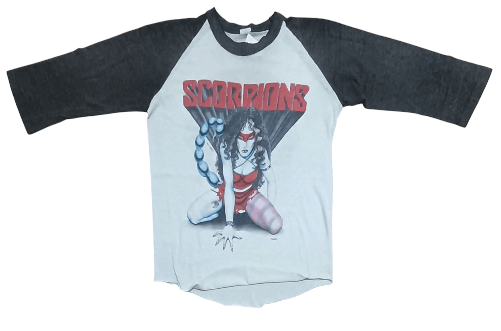 Band Tees CRAZY VINTAGE 1984 SCORPIONS US TOUR 3Q SHIRT Size US S / EU 44-46 / 1 - 1 Thumbnail