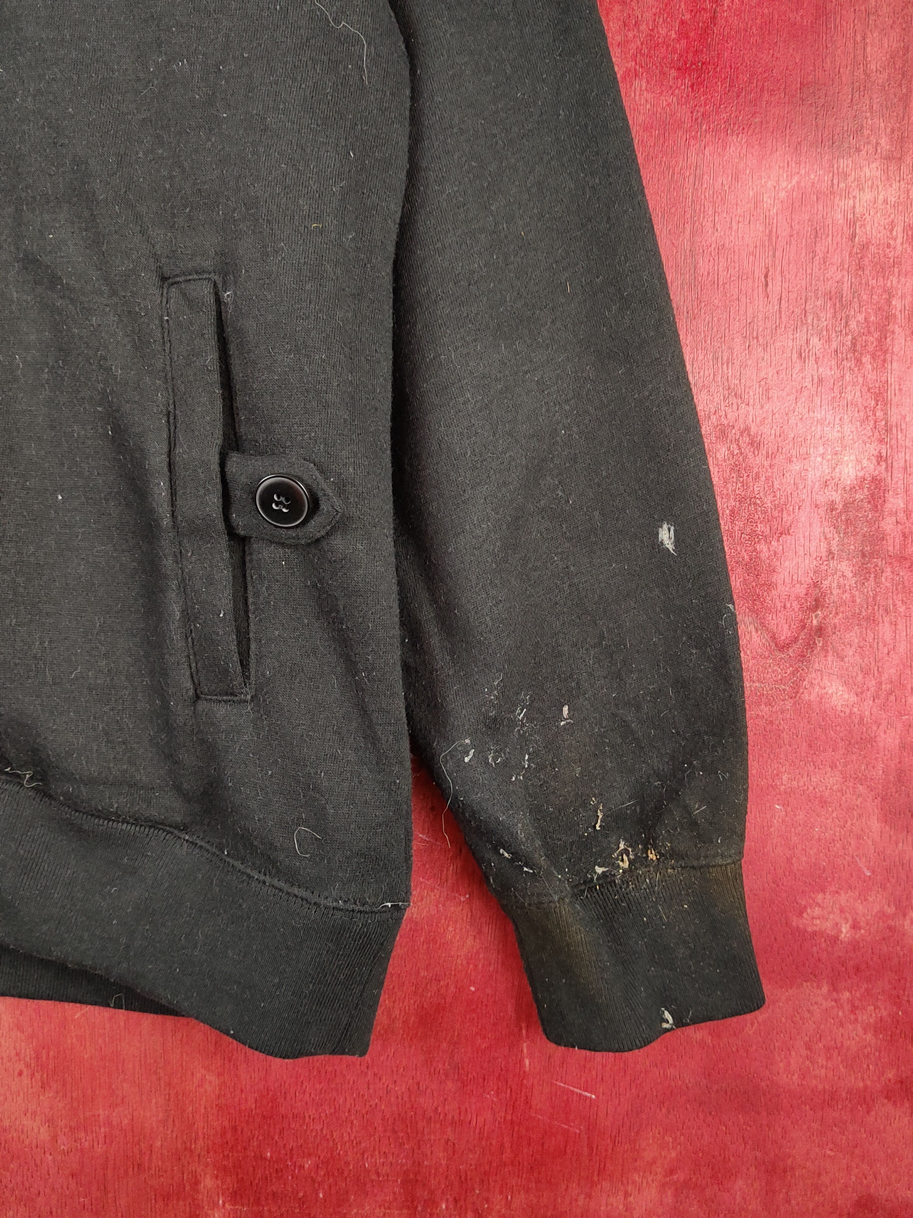 George × Japanese Brand × Vintage George Black ripped distressed Sweaters #S2117 Size US L / EU 52-54 / 3 - 8 Thumbnail