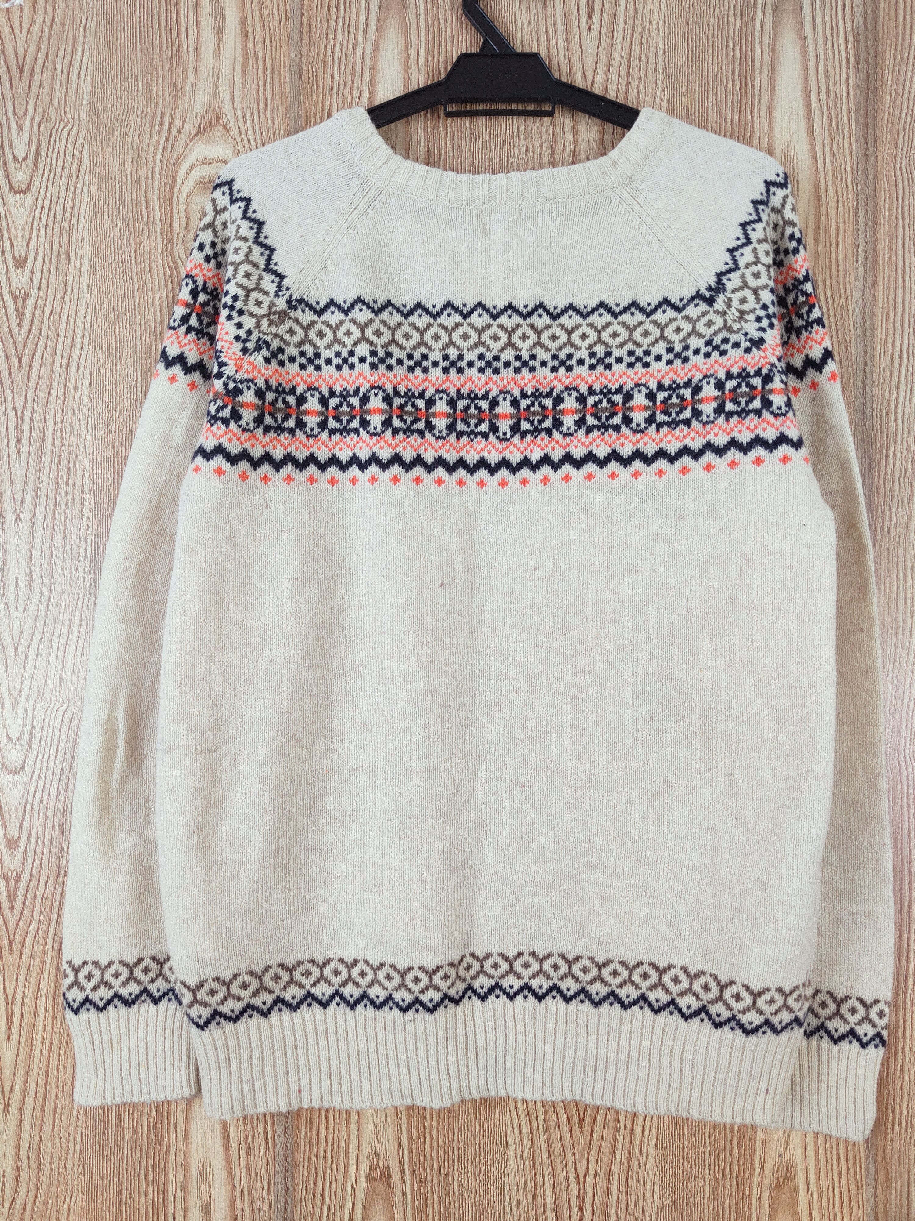 Japanese Brand × Vintage Kearney House Cream Knitwear Sweatshirts #W676 Size M / US 6-8 / IT 42-44 - 7 Thumbnail