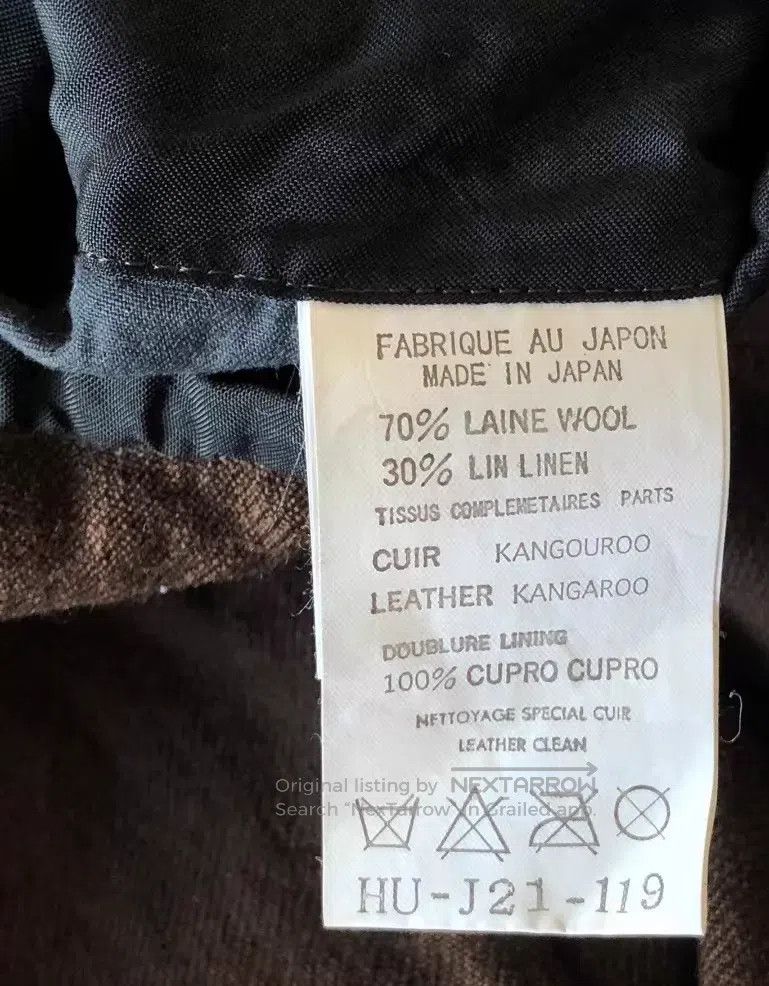 Yohji Yamamoto Yohji Yamamoto 03 aw kangaroo patchwork hunting jacket Size US M / EU 48-50 / 2 - 7 Thumbnail