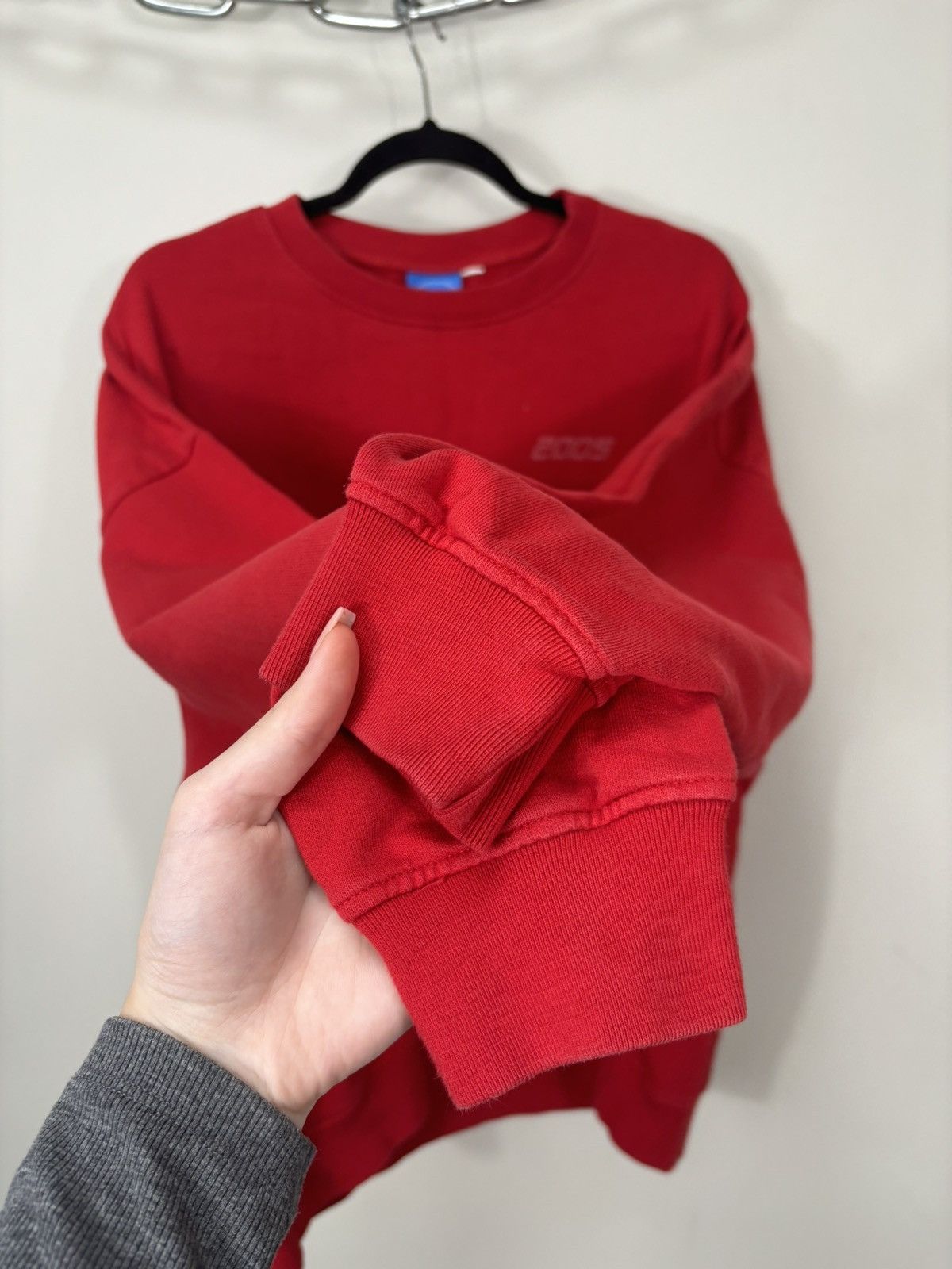 Vintage 2005 Durex Big Thing Logo Y2K Hype Sweatshirt Size US L / EU 52-54 / 3 - 4 Thumbnail