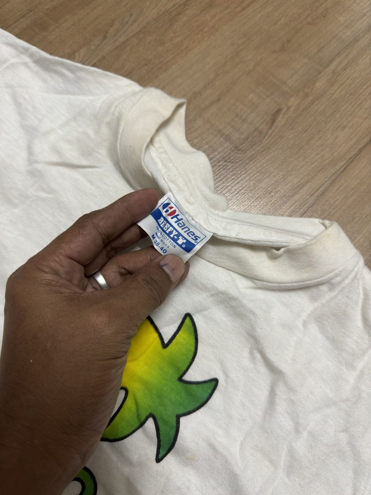 Vintage VINTAGE HANES HAWAII TSHIRT Size US M / EU 48-50 / 2 - 2 Thumbnail