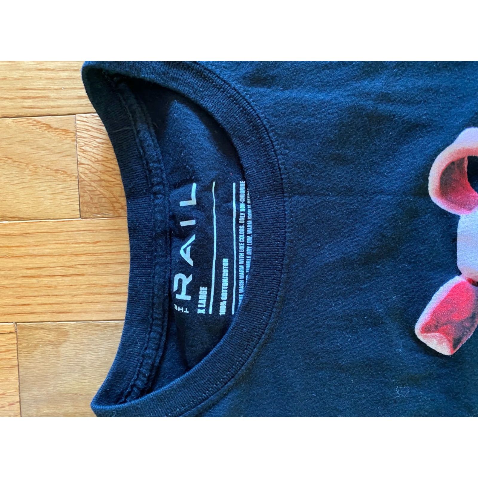 Old Navy VINTAGE A Christmas Story RALPHIE Bunny Mens XL Black T-Shirt Size US XL / EU 56 / 4 - 3 Thumbnail