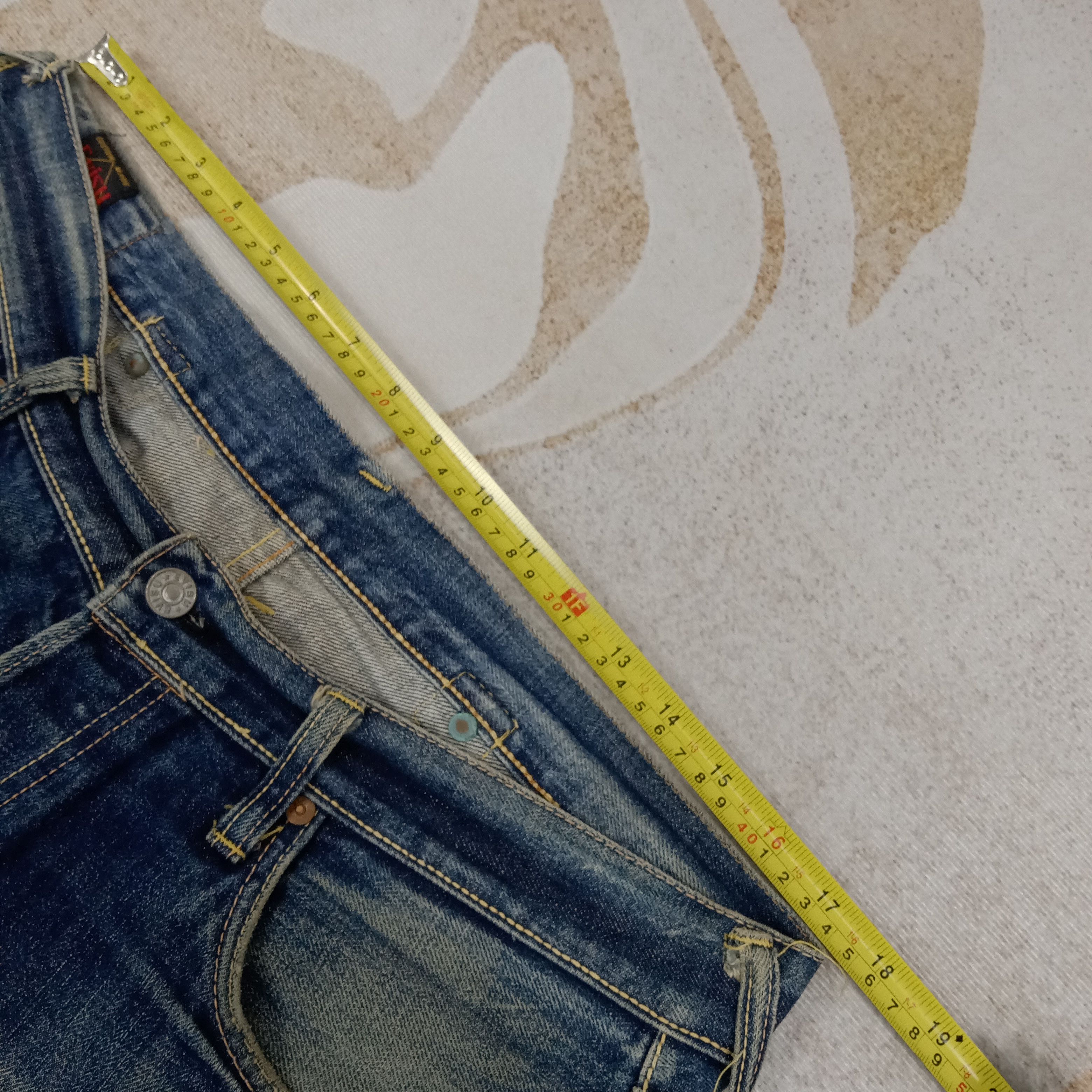 Evisu Evisu Selvedge Daicock Custom Denim Jeans C265N7 Size US 36 / EU 52 - 11 Thumbnail