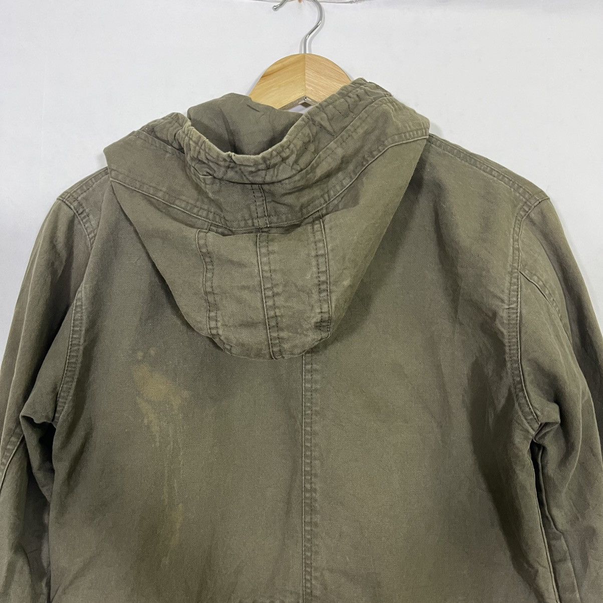 14th Addiction VINTAGE ARMY MILITARY STYLE B-S FISHTAIL HOODED PARKA Size US M / EU 48-50 / 2 - 11 Thumbnail