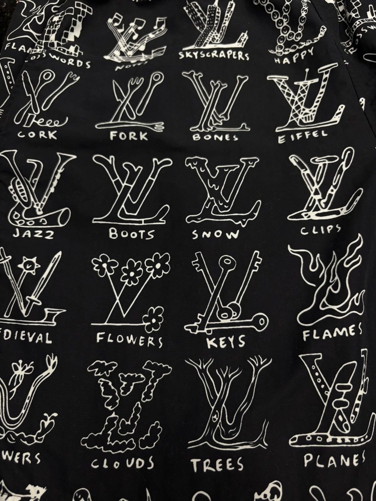 Louis Vuitton Louis Vuitton LV Cartoon Board Shorts Size US 34 / EU 50 - 5 Thumbnail