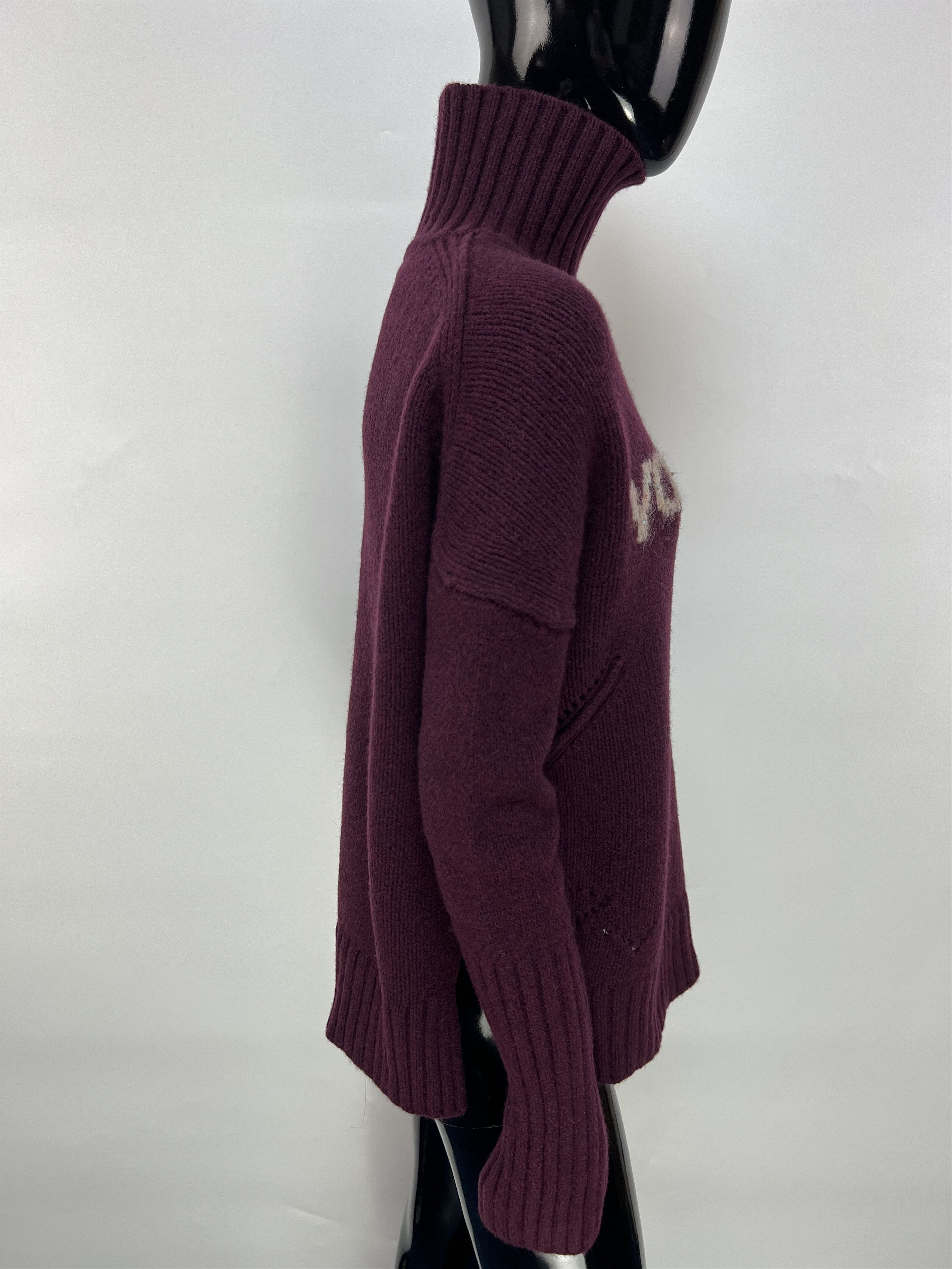 Zadig & Voltaire Zadig Voltaire Merino Wool Alpaca Turtleneck Sweater Size S / US 4 / IT 40 - 8 Thumbnail