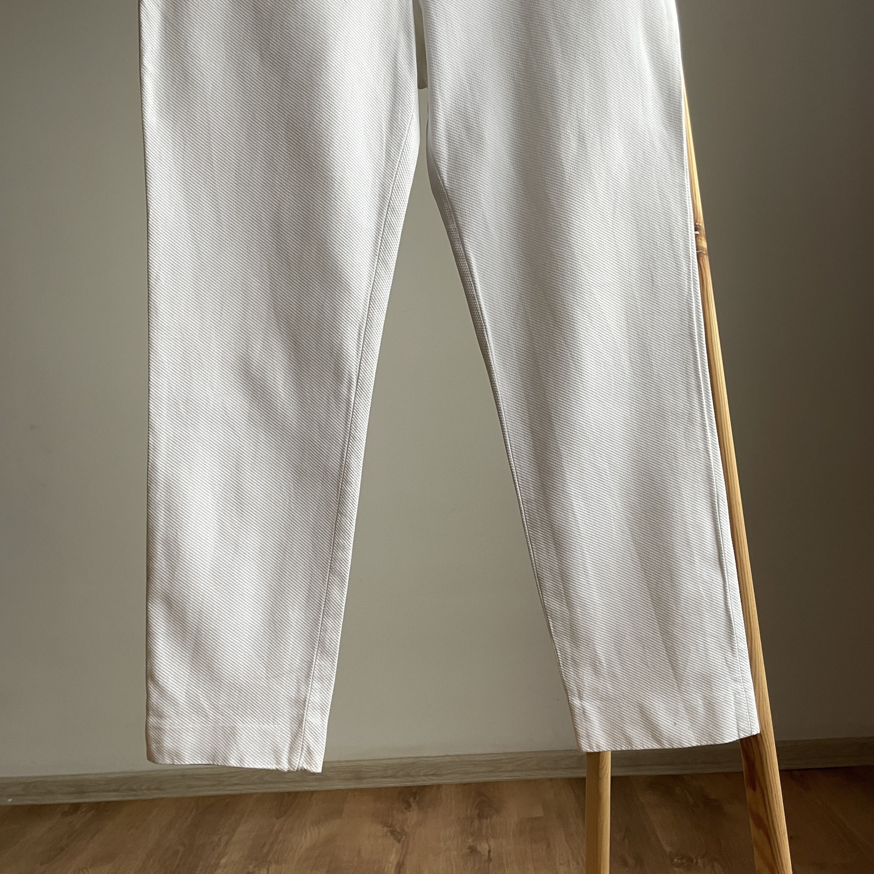 Acne Studios Acne Studios SS 15 Saville Pique Cotton Cropped Womens Pants Size 27" / US 4 / IT 40 - 6 Thumbnail