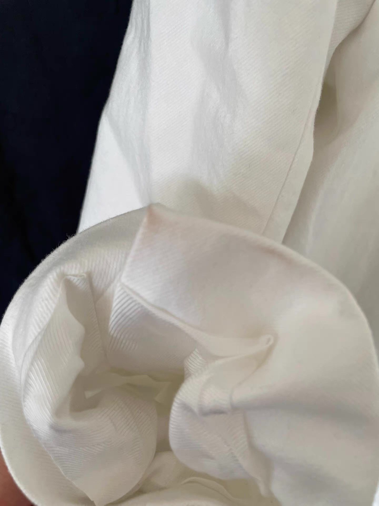 Ann Demeulemeester Ann Demeulemeester White Denim Ribbon Coat Ｑ21 Size US S / EU 44-46 / 1 - 3 Thumbnail