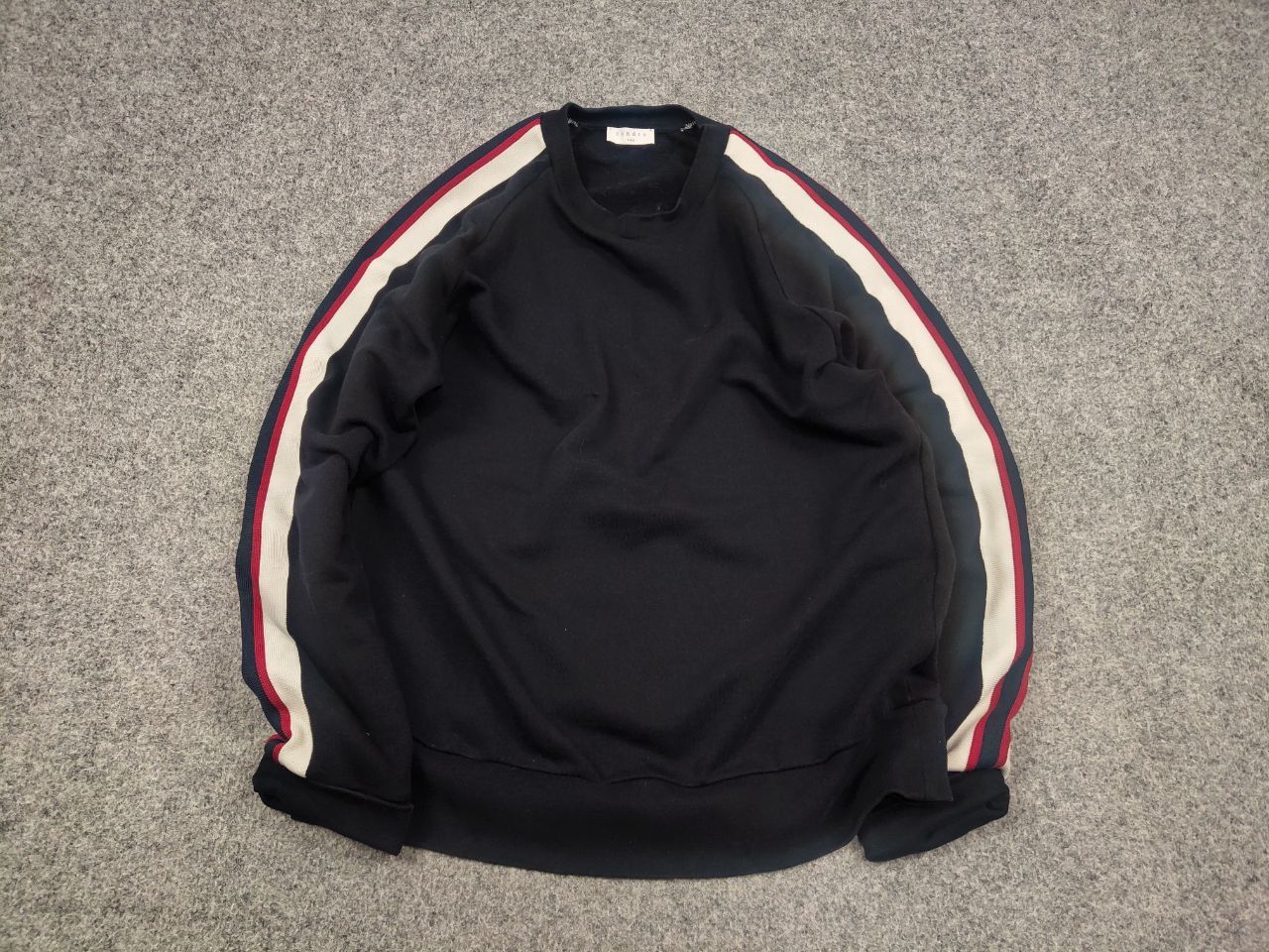 Sandro Sandro Paris Design Navy blue Logo Crew chek Sweatshirt Size US S / EU 44-46 / 1 - 2 Thumbnail