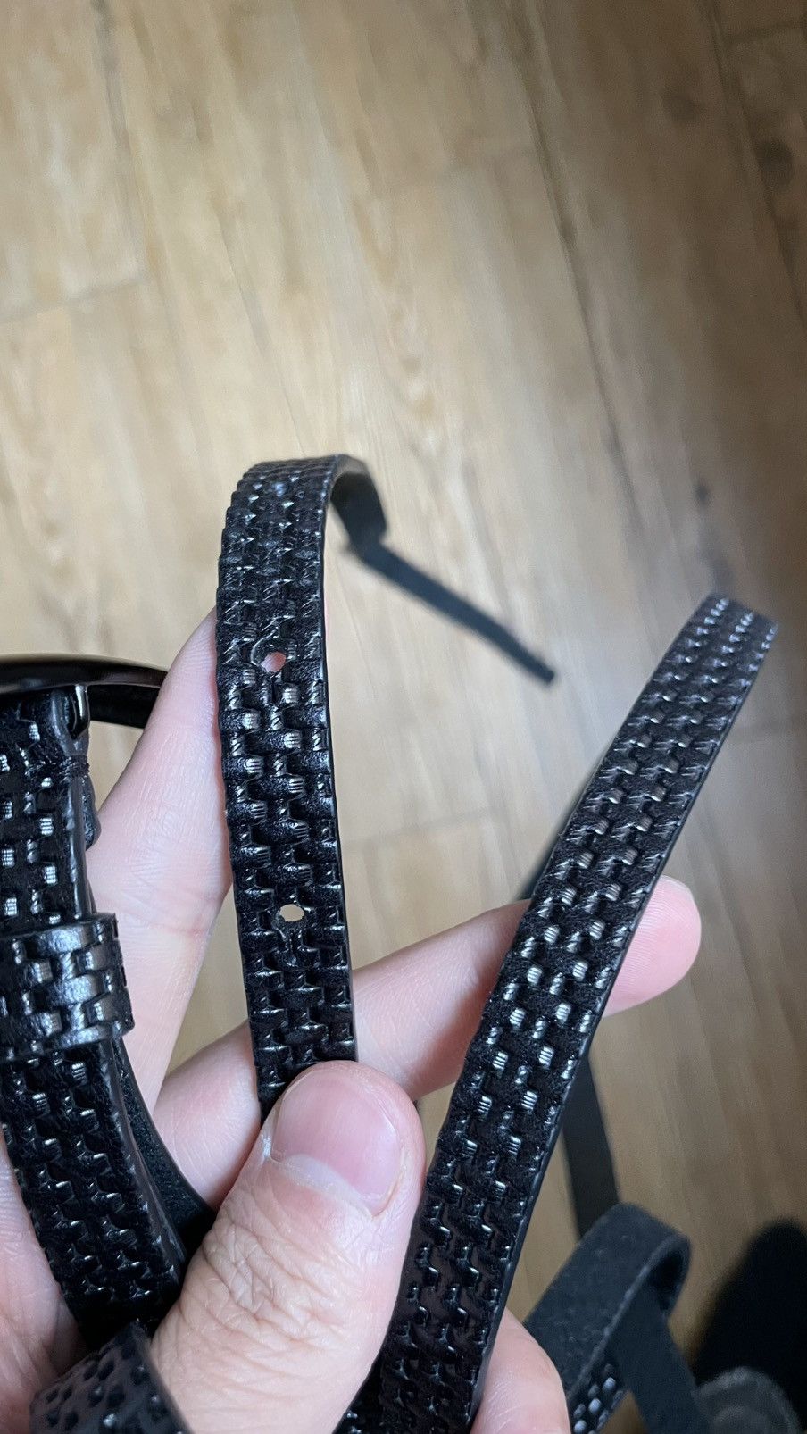 Acne Studios Acne Studios Long Woven Belt Size 34 - 4 Thumbnail