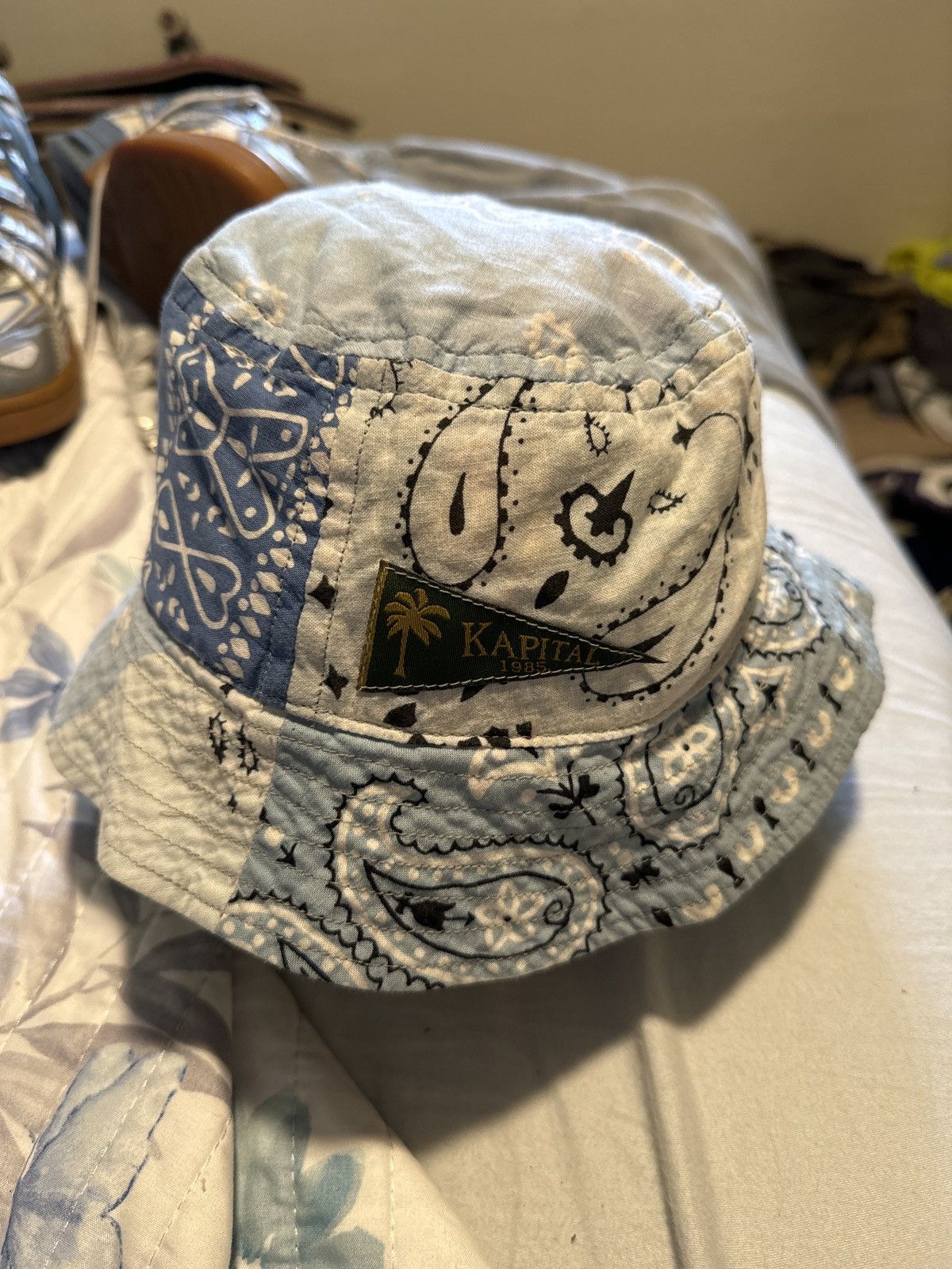 Kapital × Kapital Kountry Marital Bucket Hat Size ONE SIZE - 1 Thumbnail