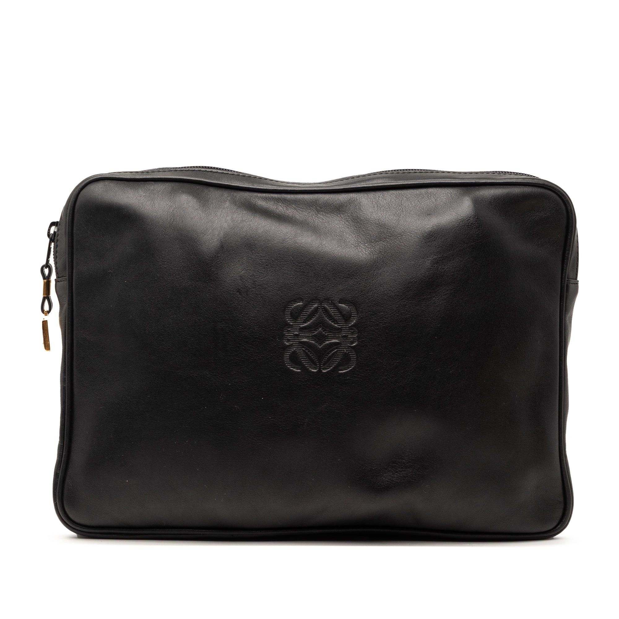 Loewe Leather Anagram Clutch Size ONE SIZE - 1 Thumbnail