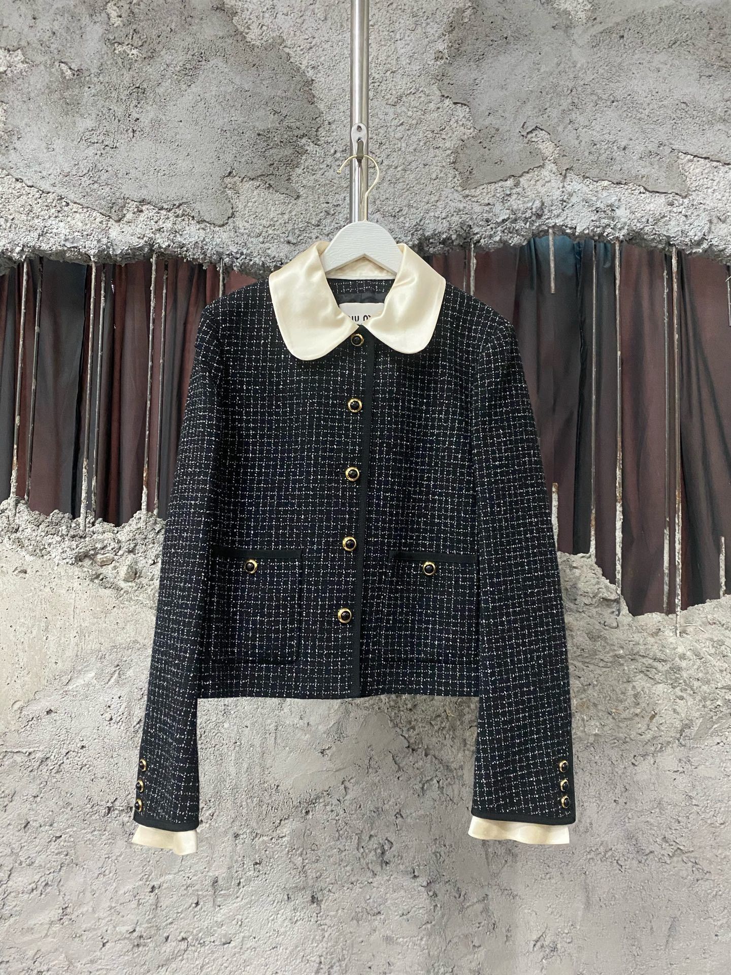 Miu Miu Miu Miu Cropped Jacket M Women Size M / US 6-8 / IT 42-44 - 1 Thumbnail
