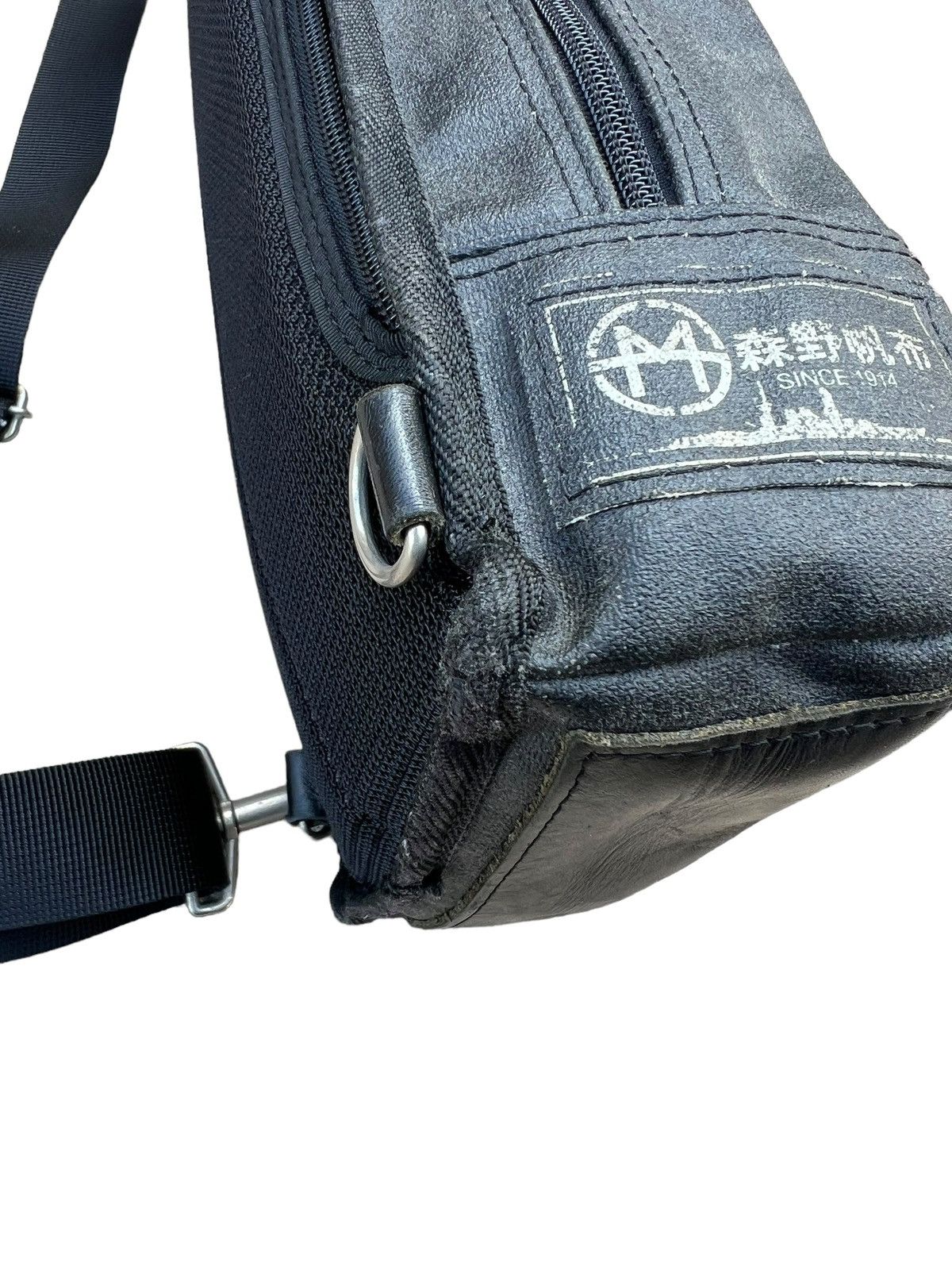 Japanese Brand × Leather Vintage SEAL Japan Waxed Canvas Leather Crossbody Bag Size ONE SIZE - 11 Thumbnail