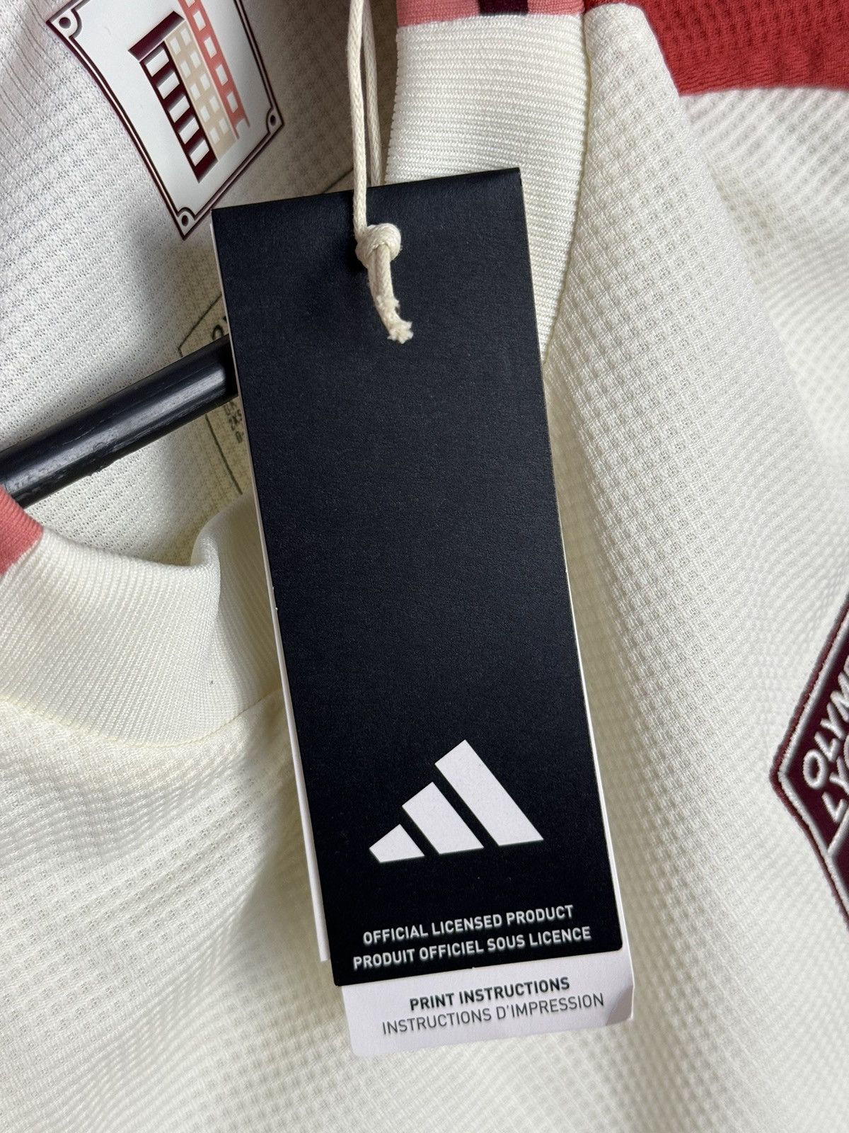 Adidas New Olympique Lyon 24/25 Third Football Jersey T-Shirt Size XXS / US 00 / IT 34 - 9 Thumbnail