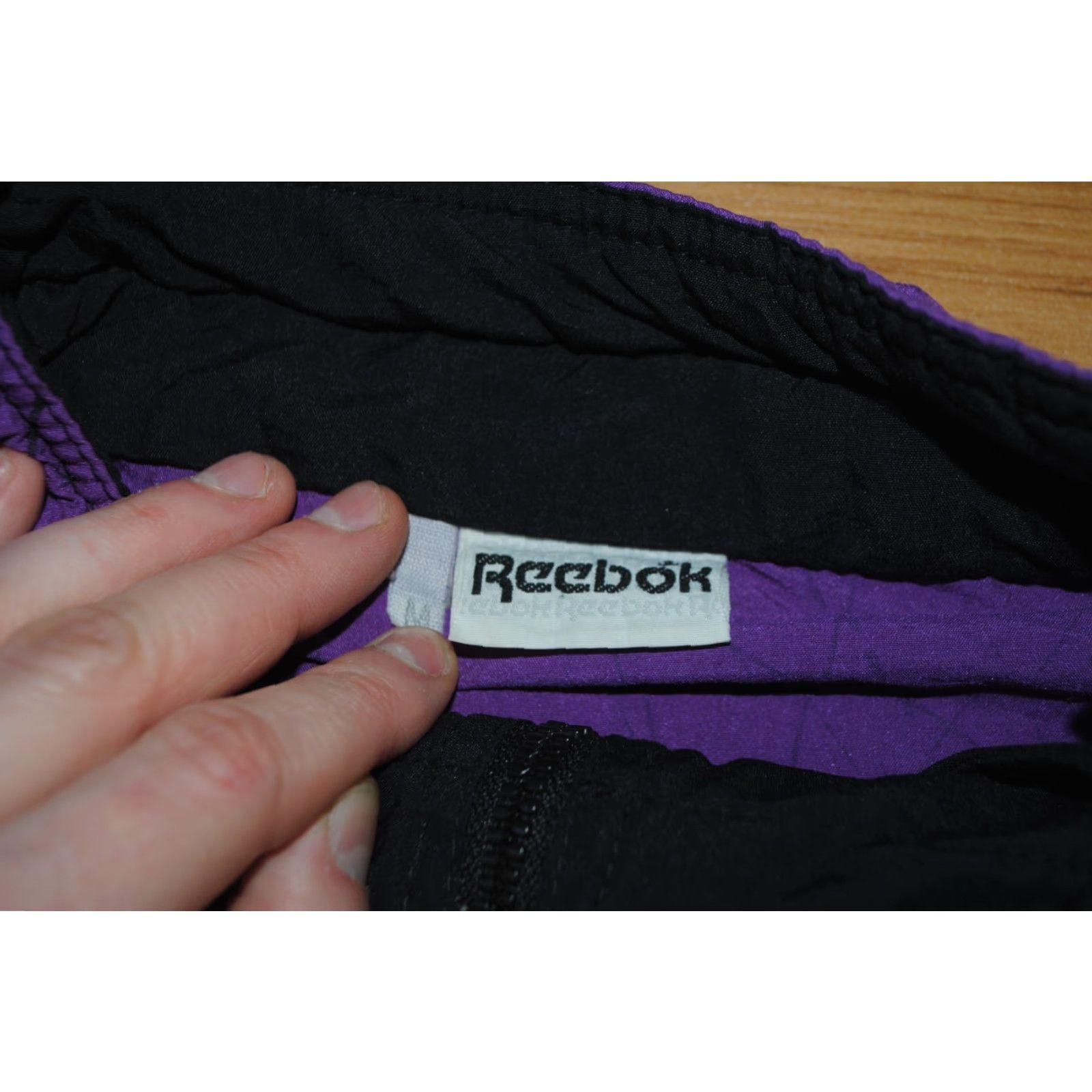 Reebok VINTAGE Reebok Violet Jacket Track Top 1/2 Zip Size MENS Medium 90s Retro Style Jacket Size US M / EU 48-50 / 2 - 3 Thumbnail