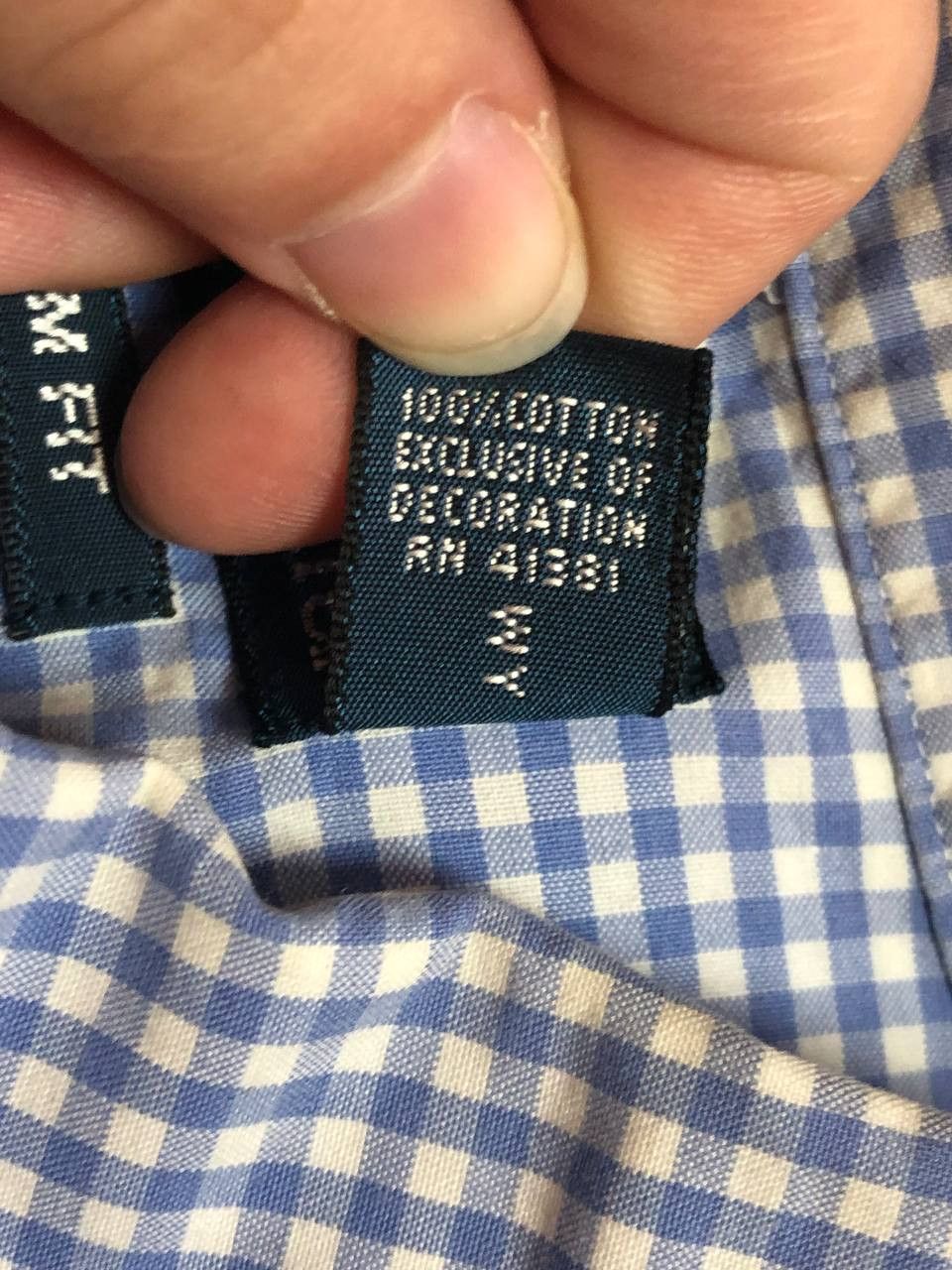 Polo Ralph Lauren Polo Ralph Lauren Checkered Custom Fit Button Up Shirt Size US XL / EU 56 / 4 - 3 Thumbnail
