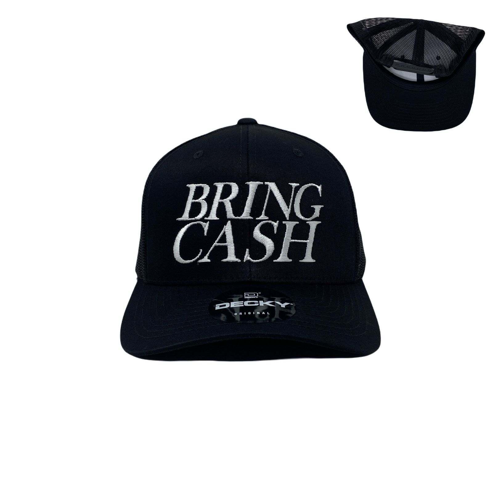Other Bring Cash Streetwear China Town Trucker Hat in Black Size ONE SIZE - 1 Thumbnail