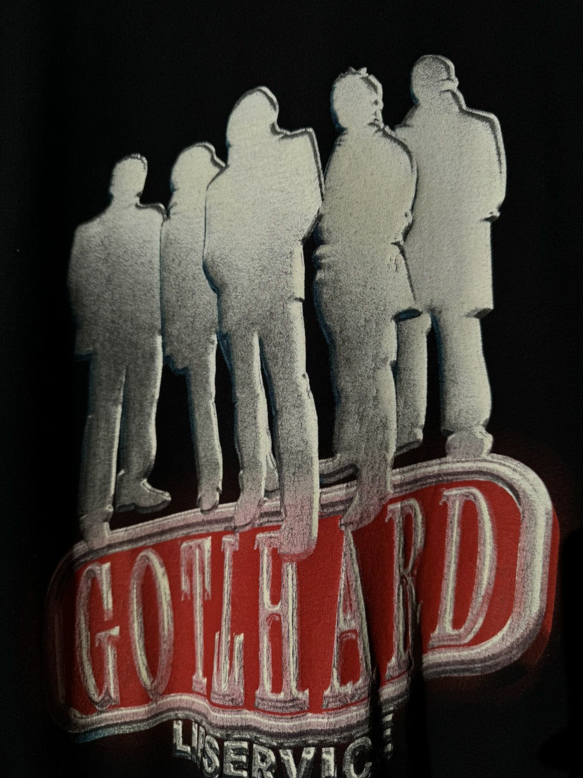 Band Tees Vintage 2005 GOTTHARD Lipservice Tour Longsleeve Tee Size US M / EU 48-50 / 2 - 4 Thumbnail