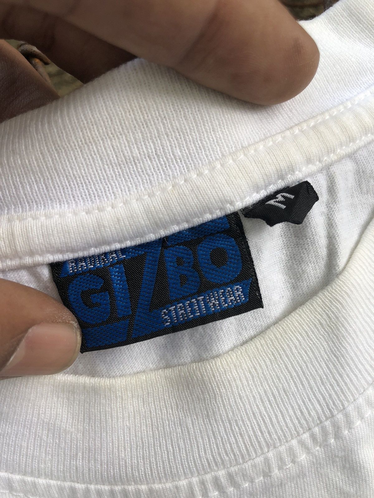 Japanese Brand × Vintage RARE Vintage Y2K Radical GIZBO Streetwear Backhit Tshirt Size US L / EU 52-54 / 3 - 20 Thumbnail