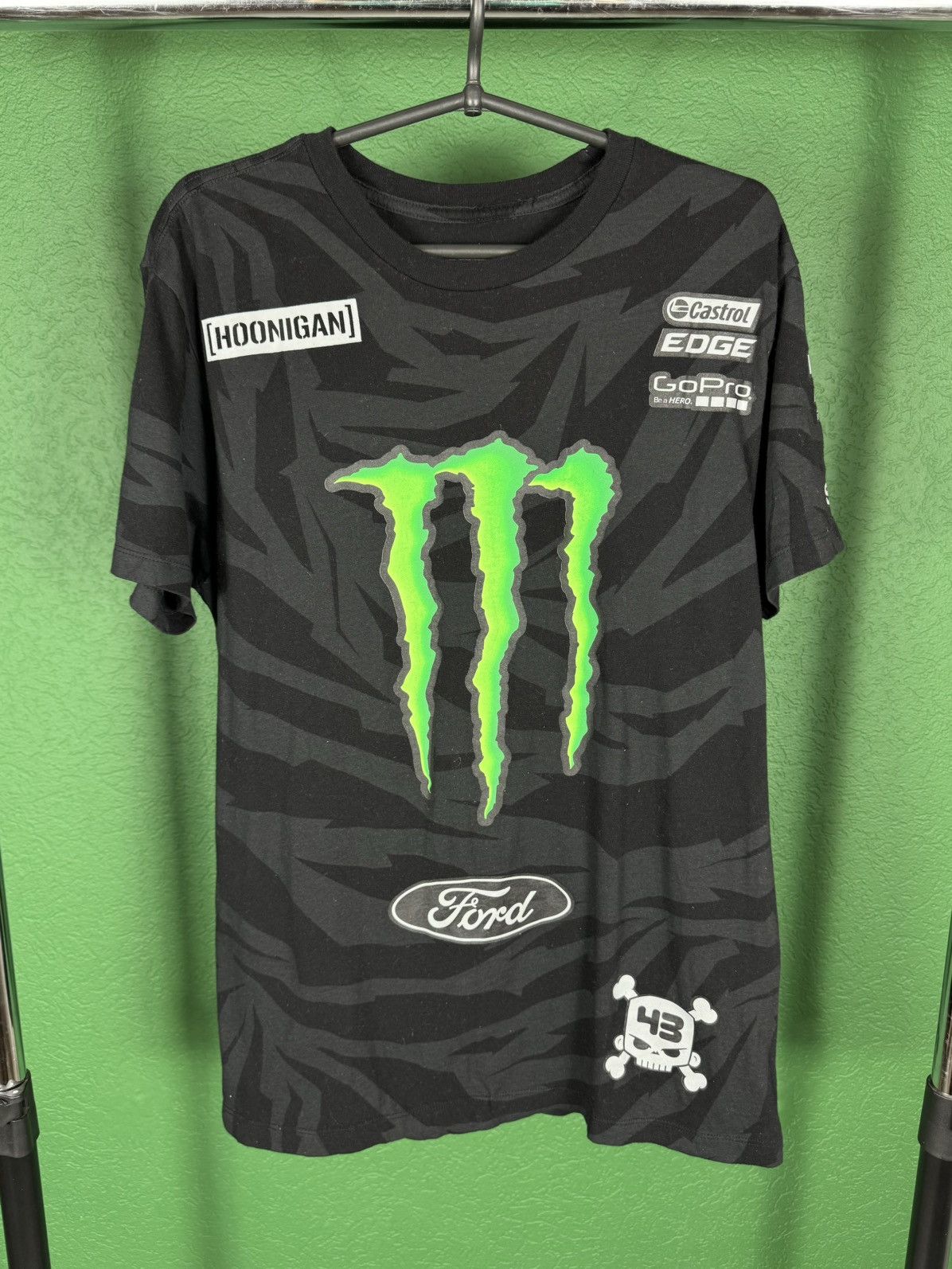 Dc × Ford × Racing Hoonigan Monster Energy Ken Block Racing T-Shirt |  Grailed