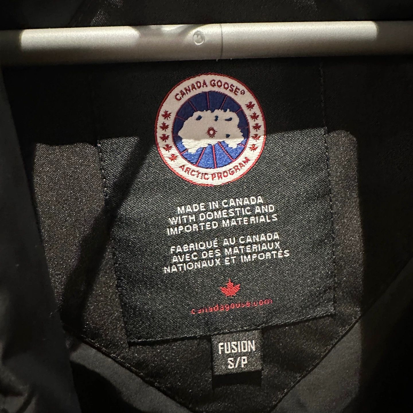 Canada Goose Canada Goose apr747 parka fur collar logo S white down Size S / US 4 / IT 40 - 3 Thumbnail