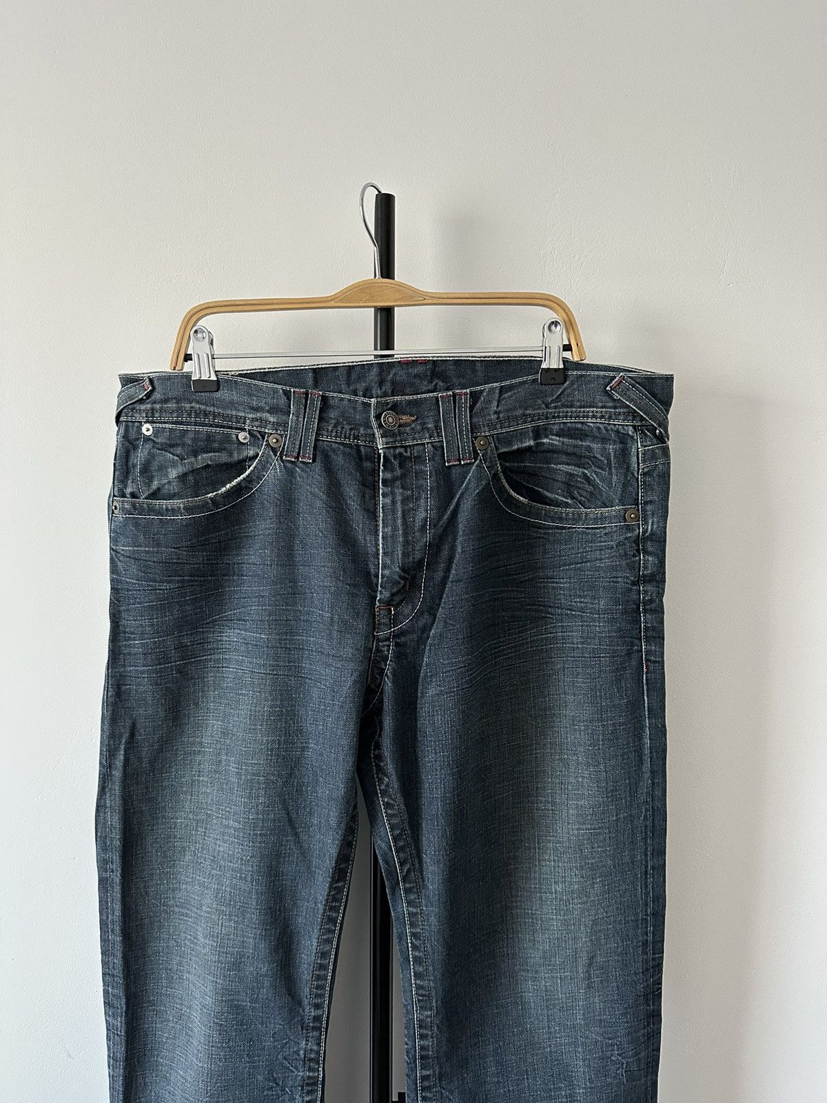 Armani Exchange AX Armani Exchange baggy denim pants Italian designers Size US 36 / EU 52 - 2 Thumbnail