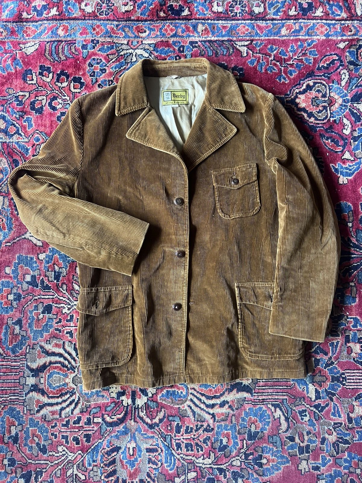Other Derby Corduroy Jacket - Vintage - L Size US L / EU 52-54 / 3 - 1 Thumbnail