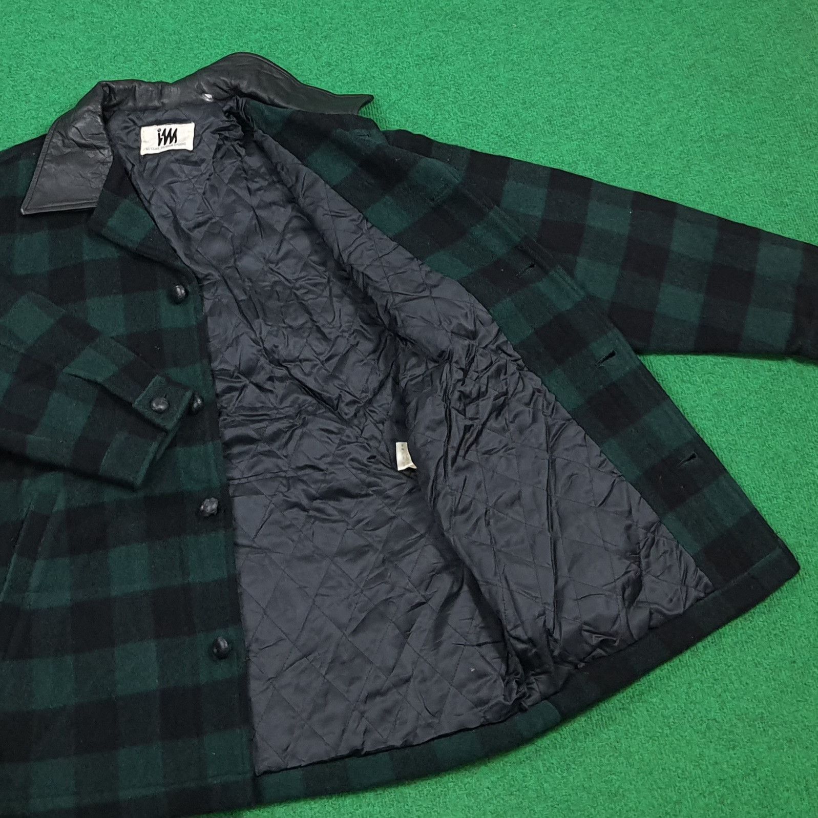 Issey Miyake Issey Miyake Design Studio Buffalo Plaid Wool Jacket Size US L / EU 52-54 / 3 - 9 Thumbnail