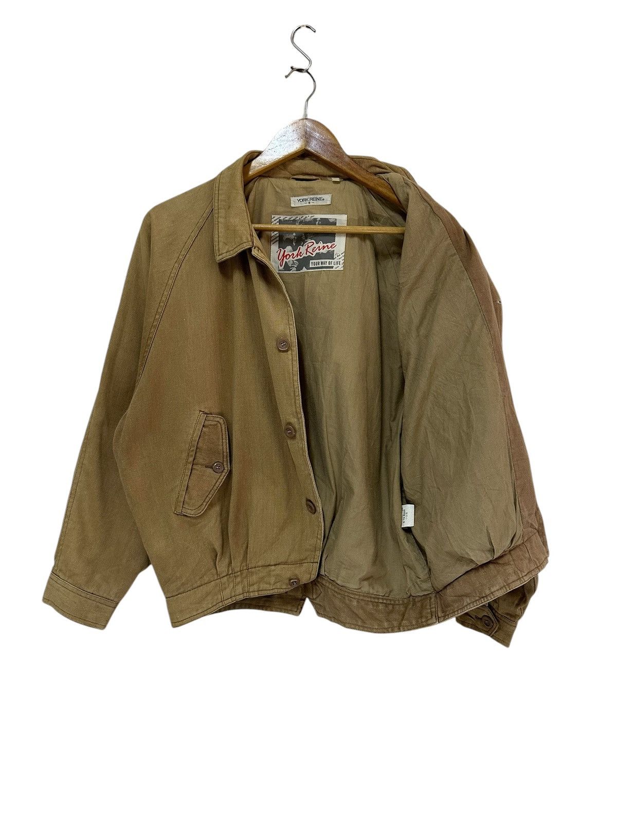 Vintage Vintage cotton york reine bomber jacket Size US M / EU 48-50 / 2 - 6 Thumbnail