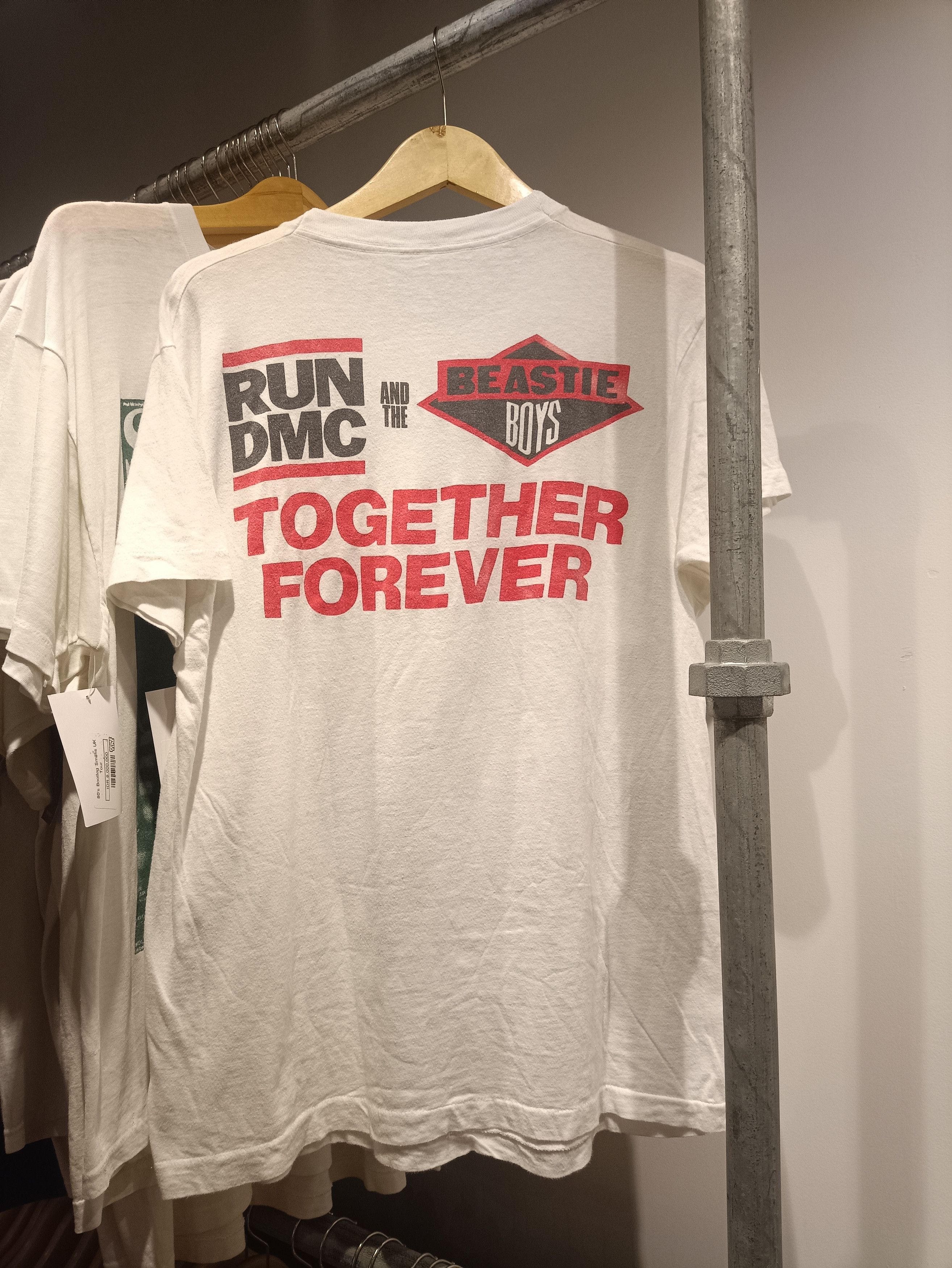 RUN DMC × Rap Tees × Vintage 1987 run dmc beastie boys together forever Size US XL / EU 56 / 4 - 5 Thumbnail