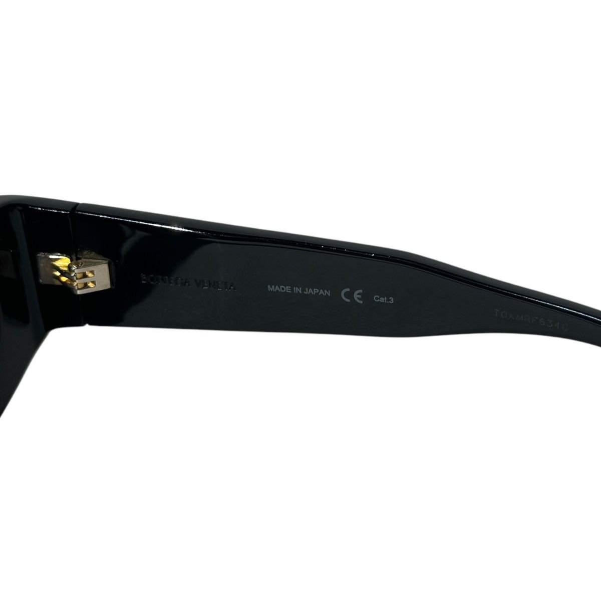 Bottega Veneta BV114S gold trim sunglasses Size ONE SIZE - 3 Thumbnail