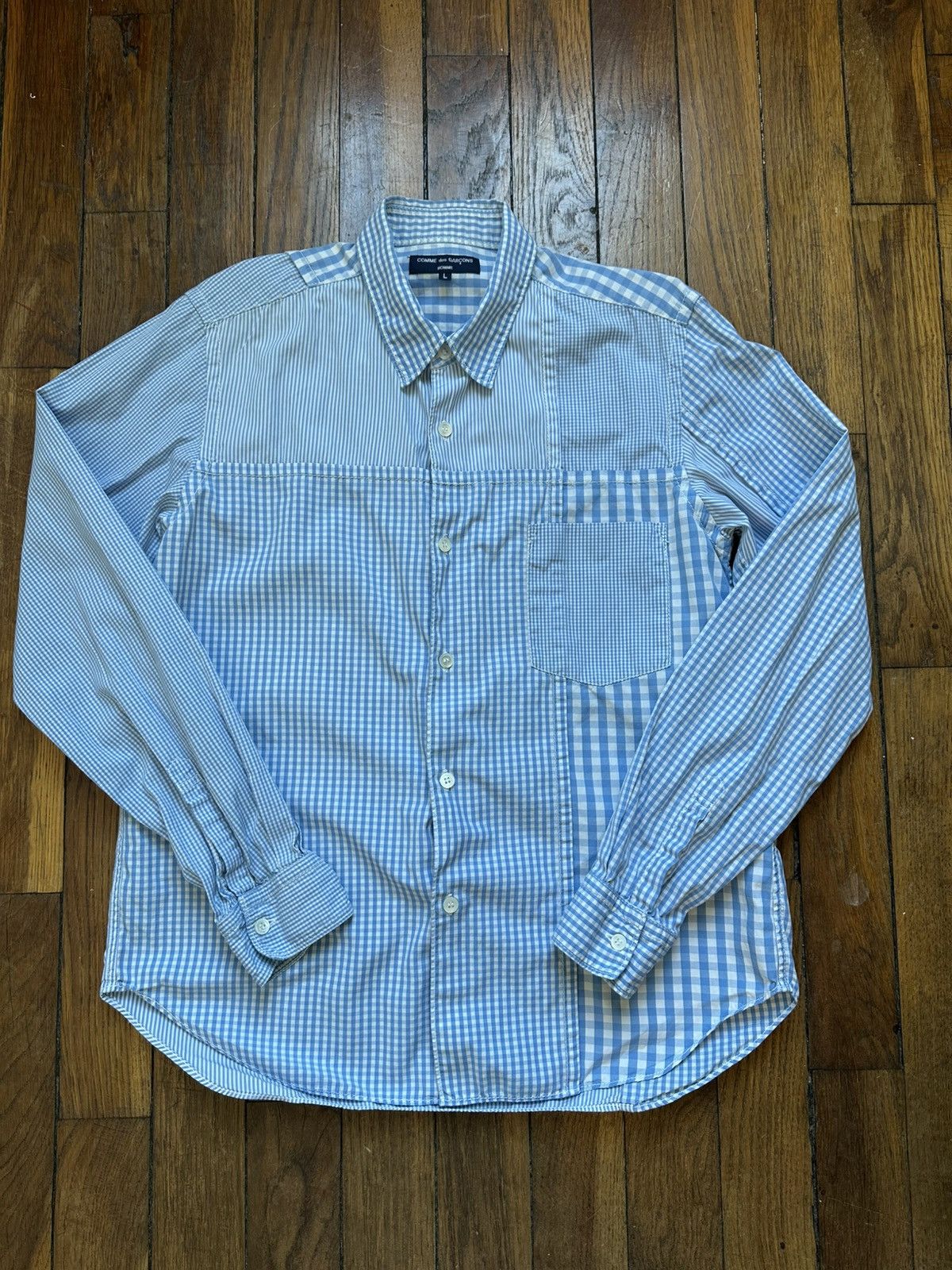 Comme des Garcons Homme Comme des Garçons Homme Shirt Size US S / EU 44-46 / 1 - 1 Thumbnail