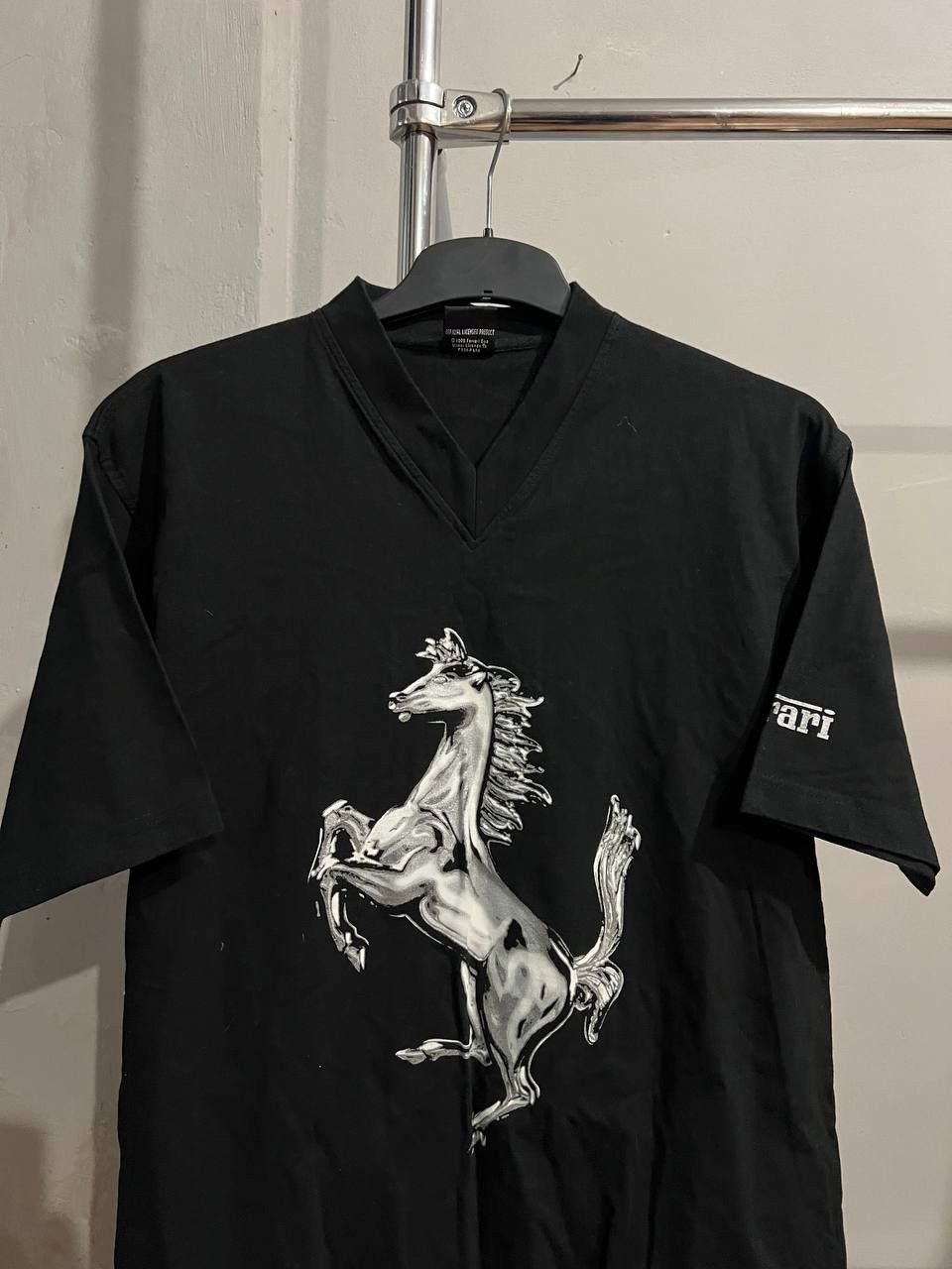 Ferrari RARE COLLECTIBLE 1999 FERRARI ICONIC LOGO SCHUMACHER T SHIRT Size US L / EU 52-54 / 3 - 3 Thumbnail