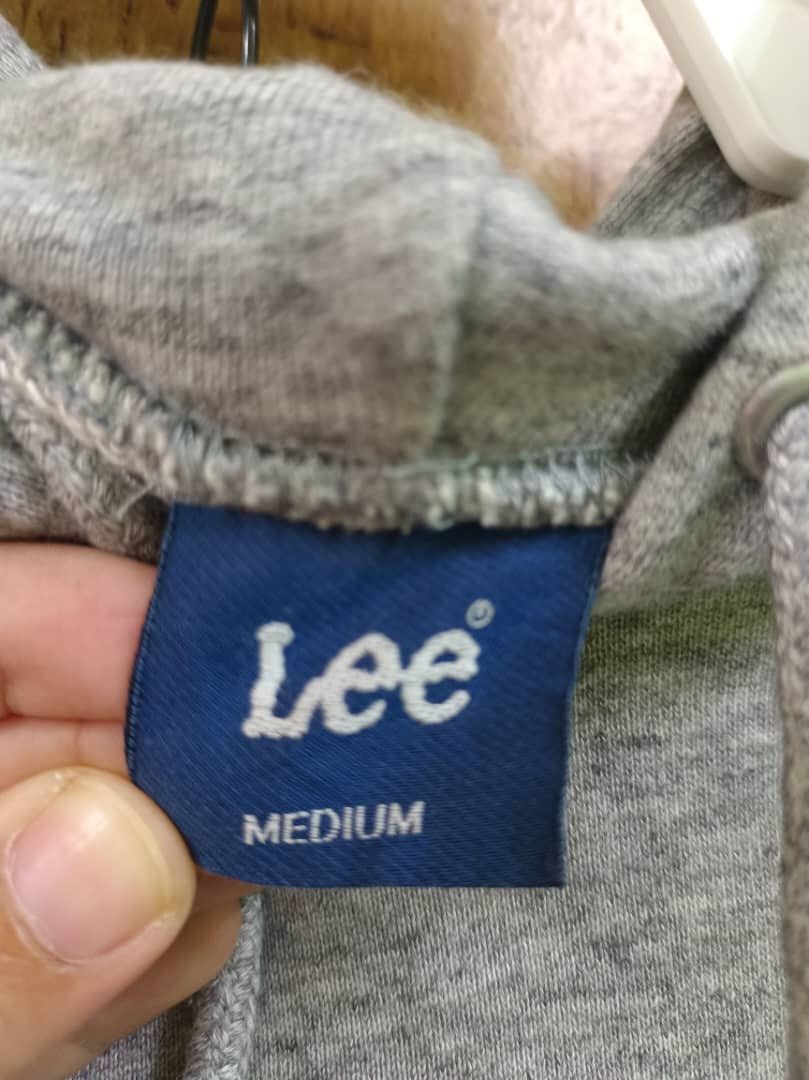 Lee Vintage Lee Union Made Pocket Denim Rayon Hoodie Size US M / EU 48-50 / 2 - 5 Thumbnail