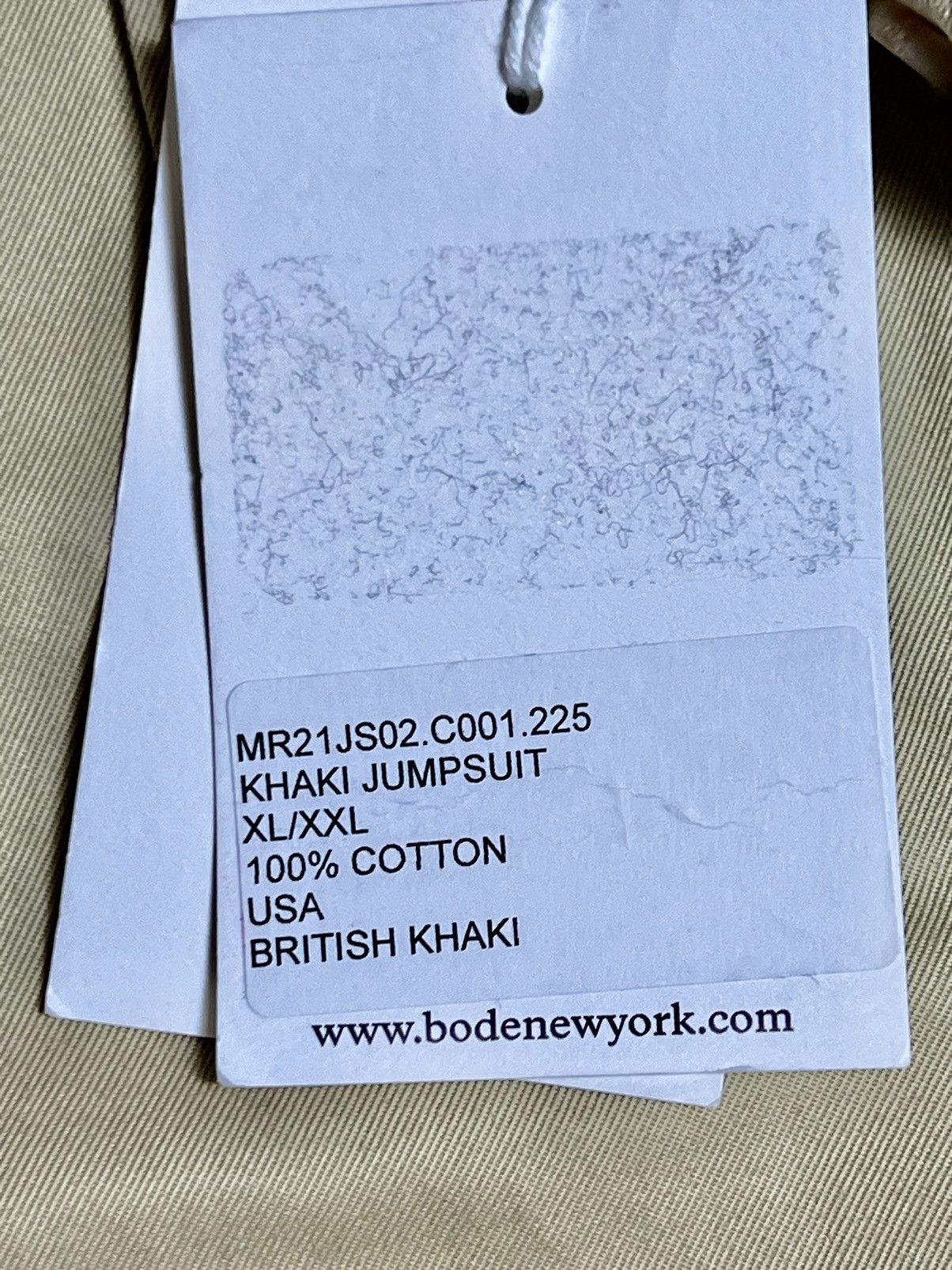 Bode New 1 of 1 Historic British Khaki Belted Jumpsuit Coverall Size US 36 / EU 52 - 20 Thumbnail